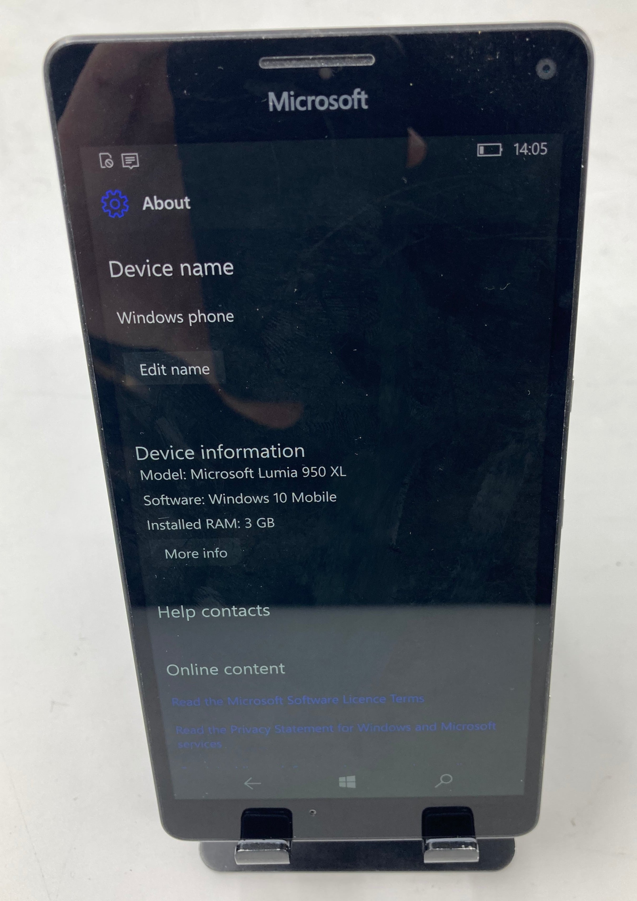 Microsoft Mobile Lumia 950 XL Black Unlocked