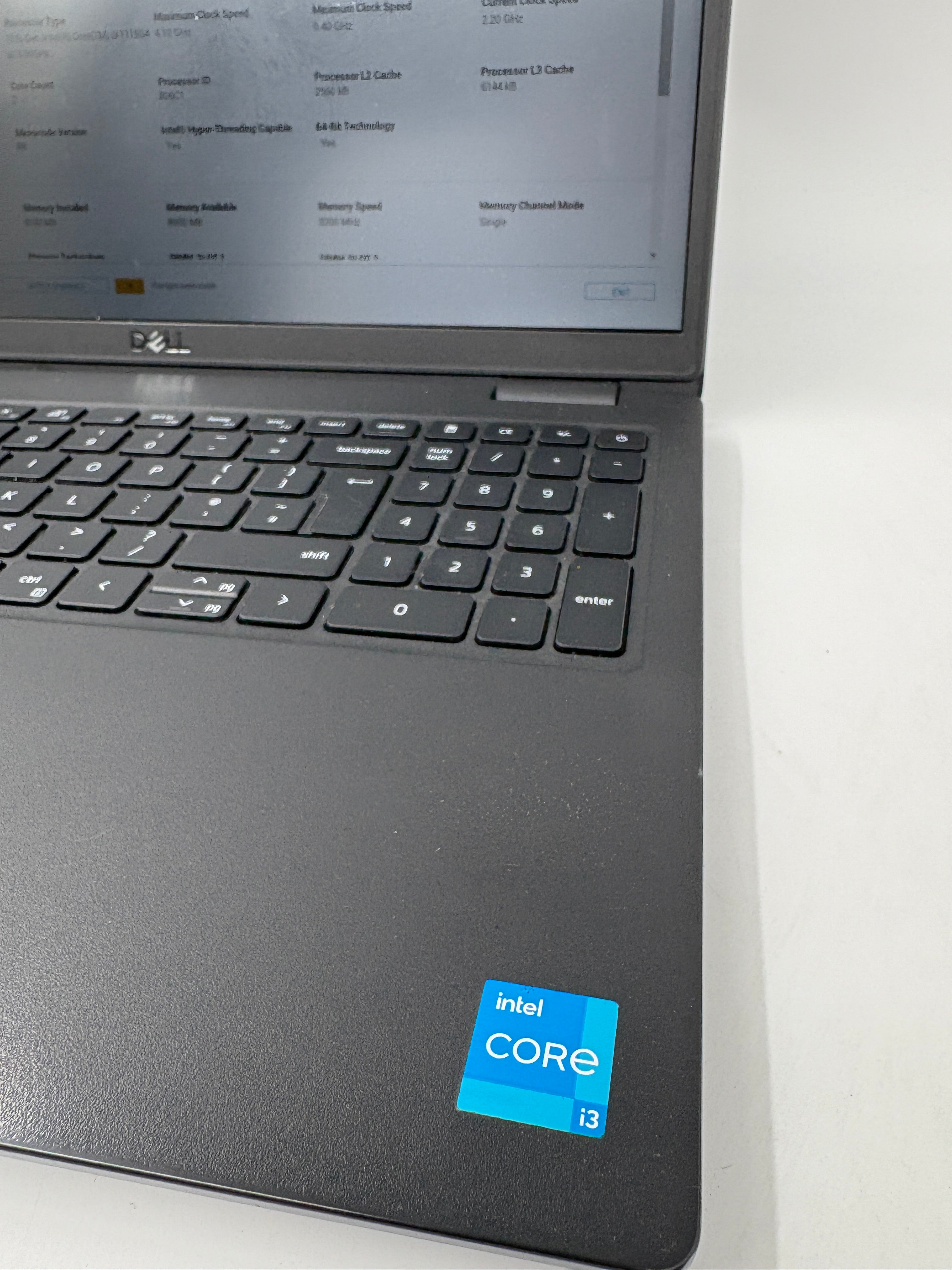 Dell Laptop Latitude 3520 15.6" Screen i3 11th Gen 8GB RAM No SSD No OS