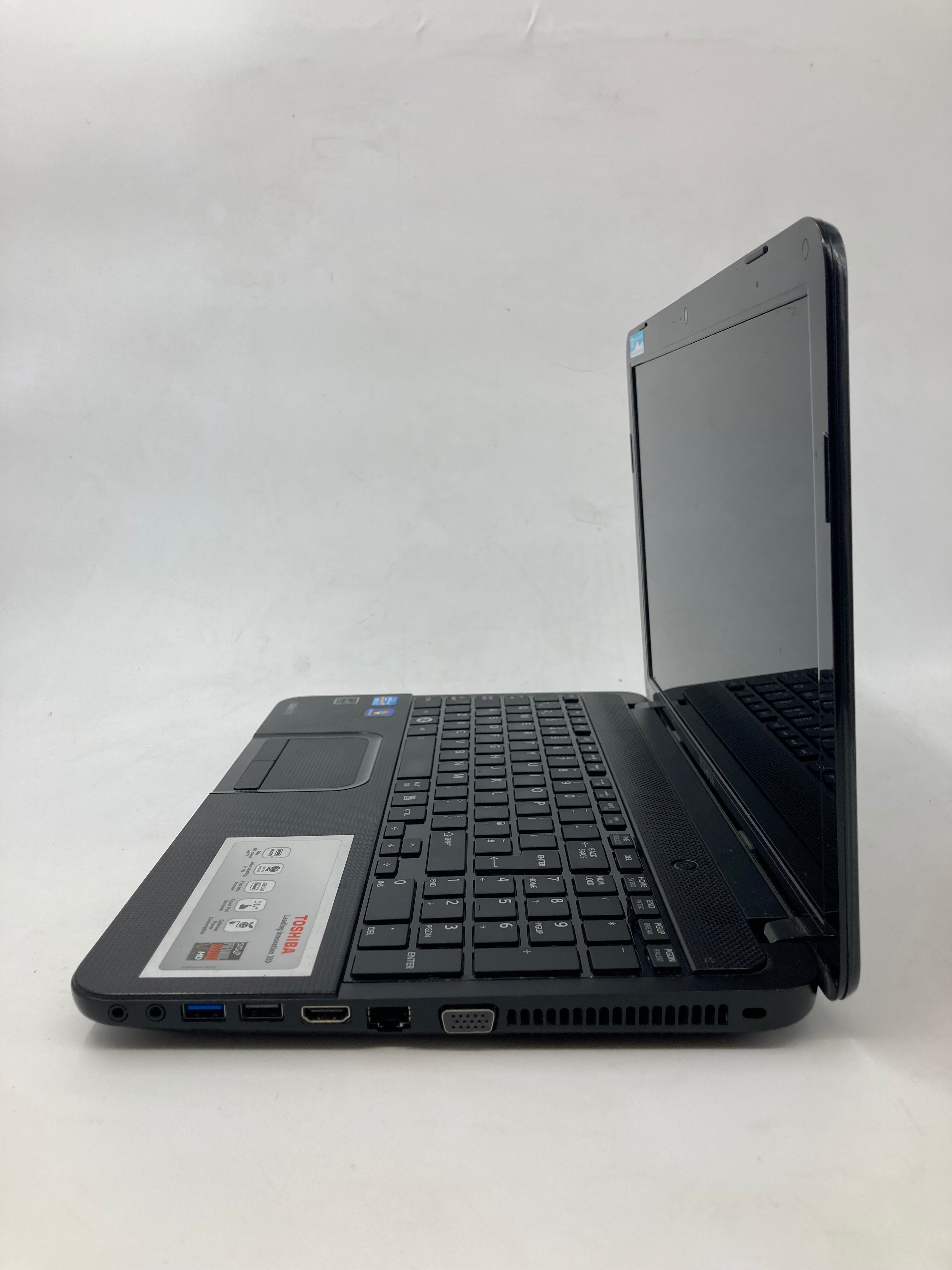 Toshiba Laptop Satellite C855-12C 15.6" i3 2nd Gen 4GB RAM No HDD *Spares*