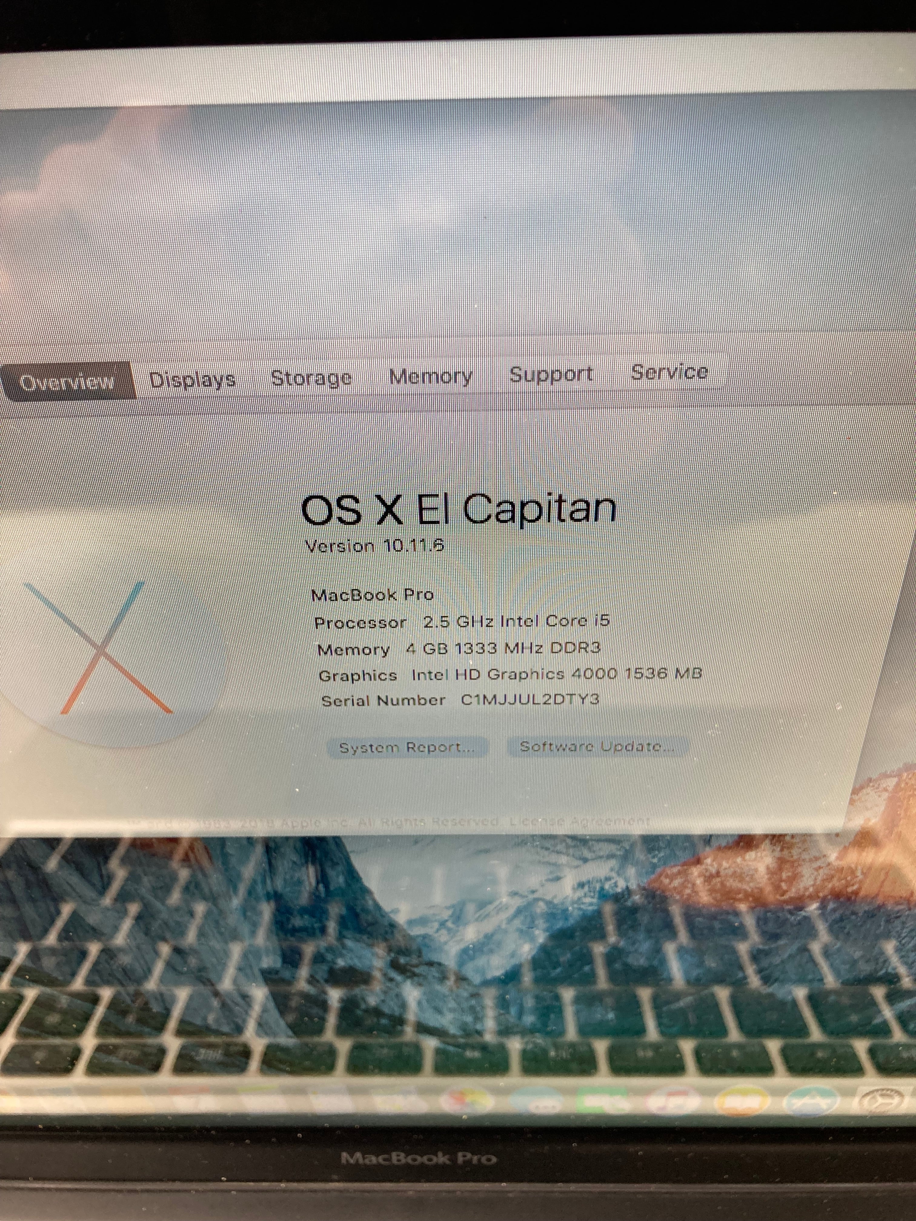 Apple MacBook Pro A1278 13.3" Intel Core i5 4GB RAM 500GB HDD