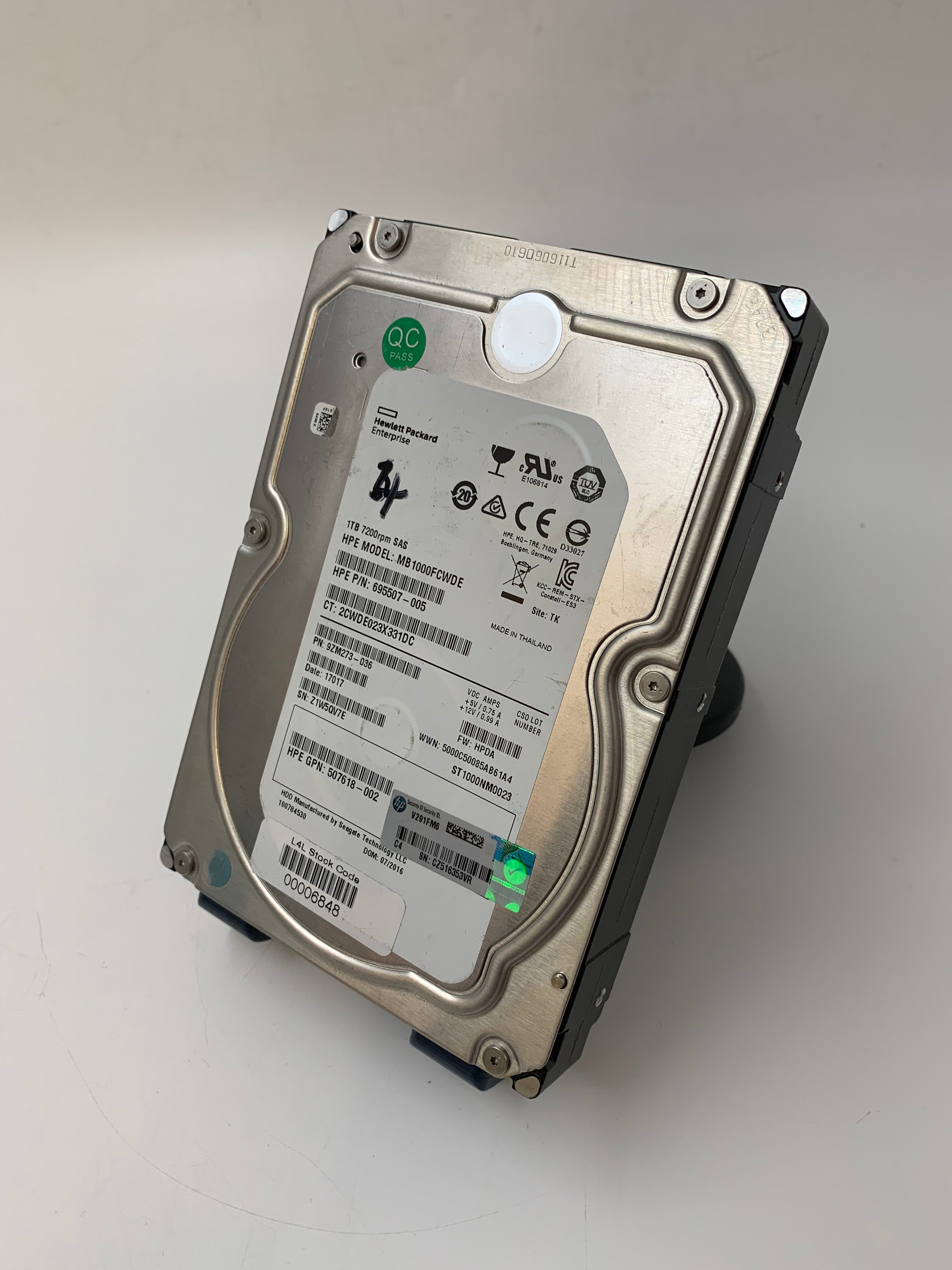 Mixed Brands HDDs | 1TB | SAS | 3.5 inch | 6Gbps | 7200 RPM | Lot of 14