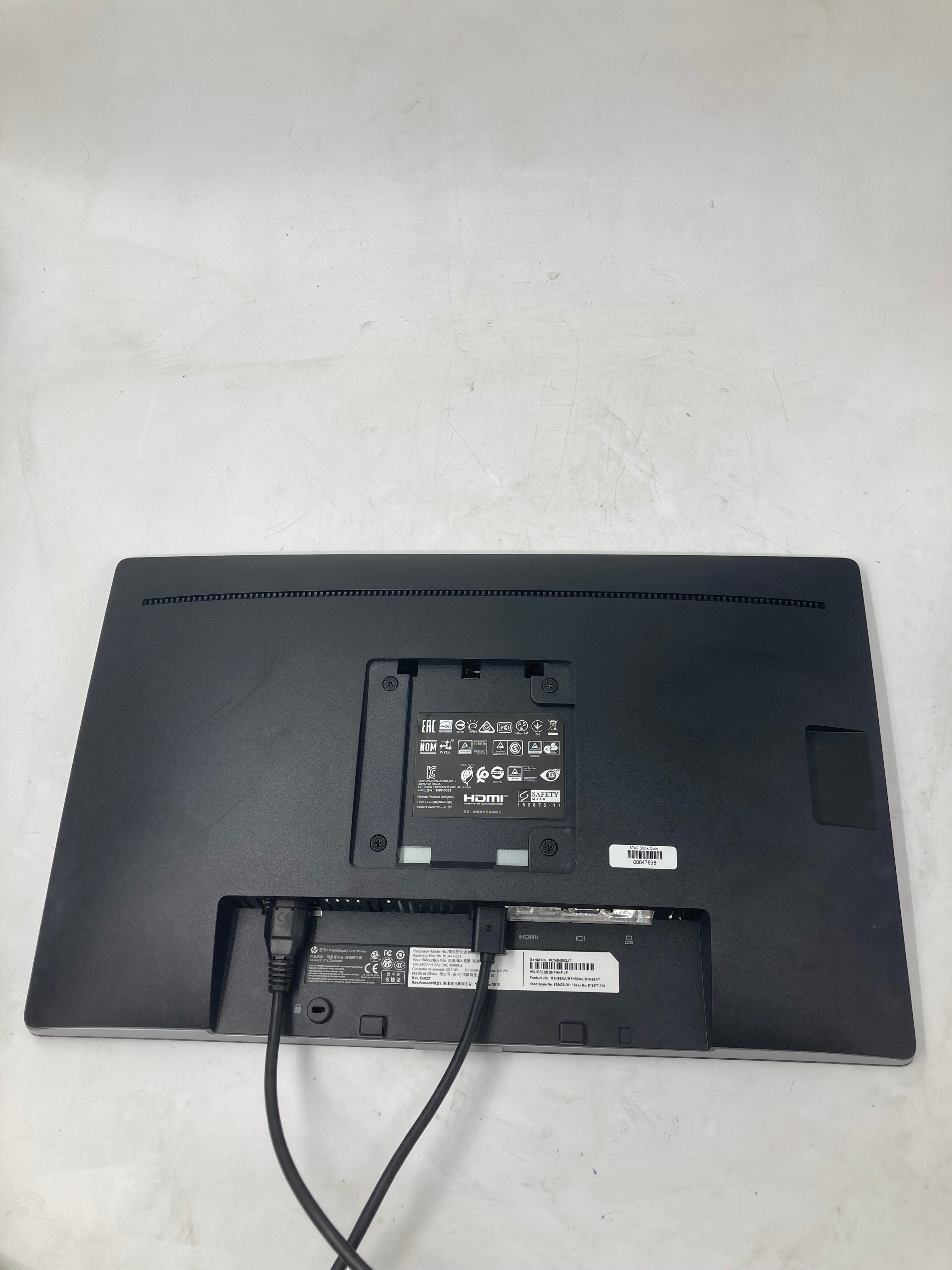 HP iiyama EliteDisplay ProLite 21.5" 24" Screen Full HD Monitor Lot of 4