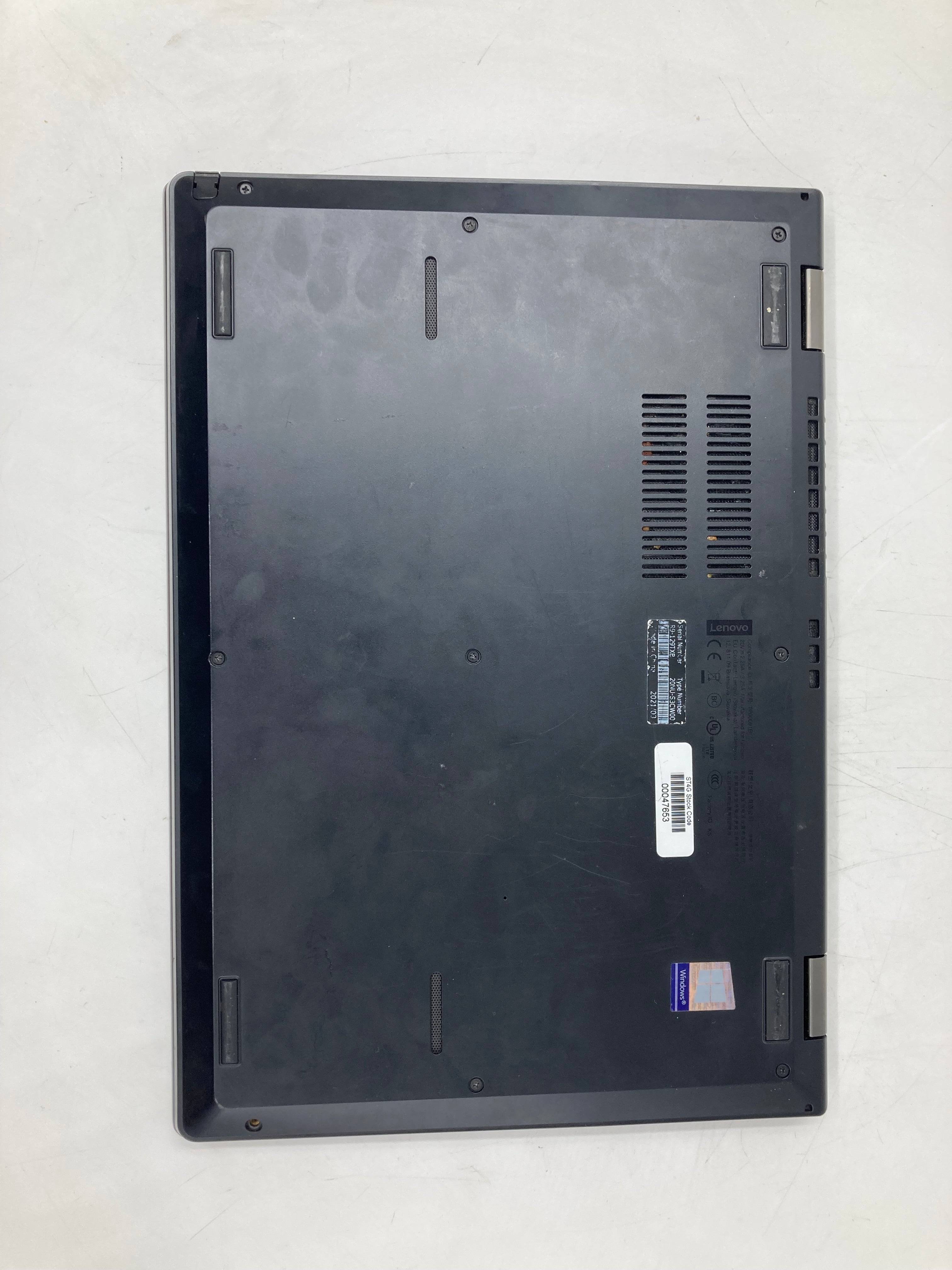 Lenovo L390 Yoga 13.3" Screen i5 8th Gen 16GB RAM No SSD No OS