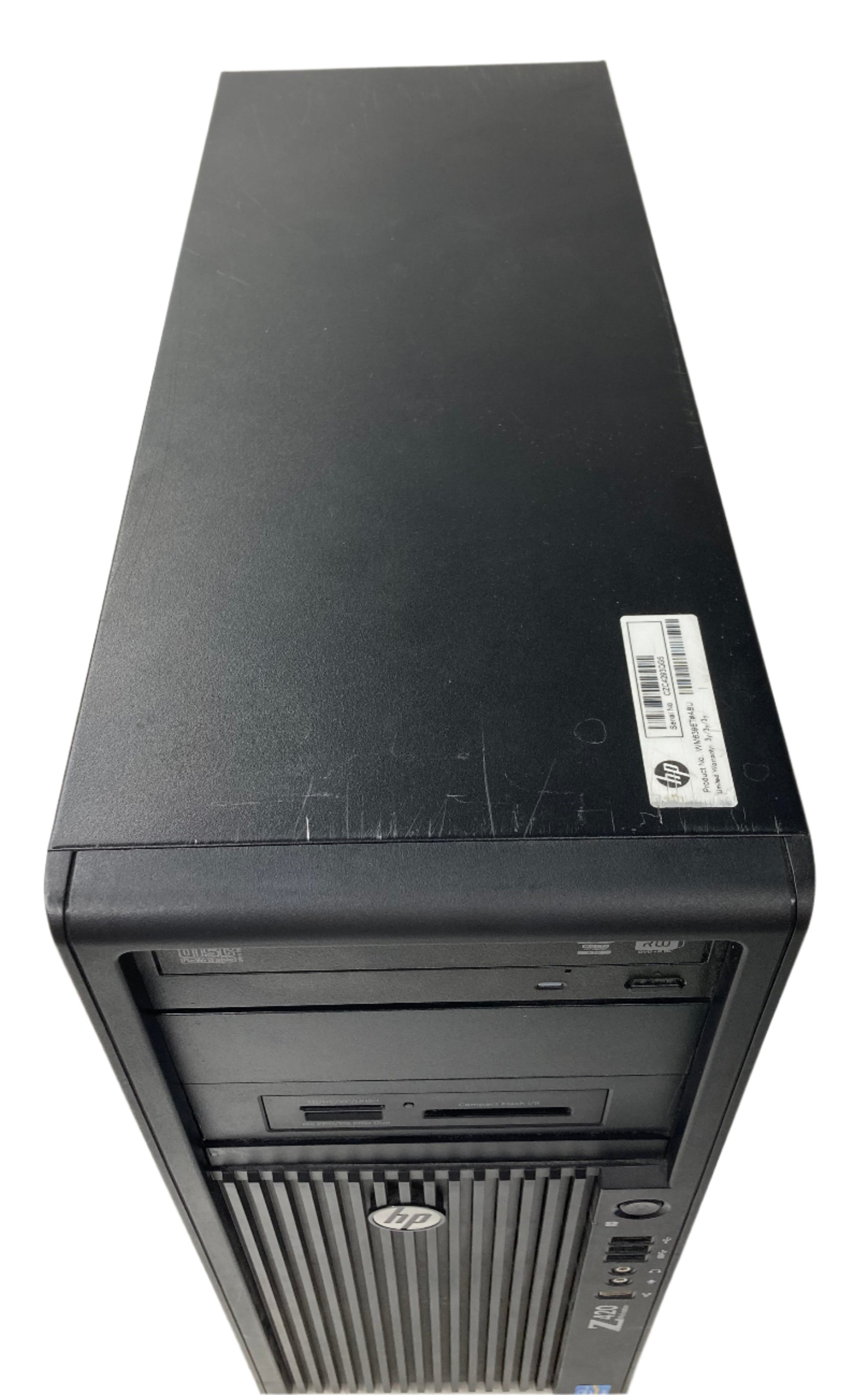 HP Workstation Z420 3x 3.5" Bays Intel Xeon E5-1629 v2 3.70GHz 8GB RAM