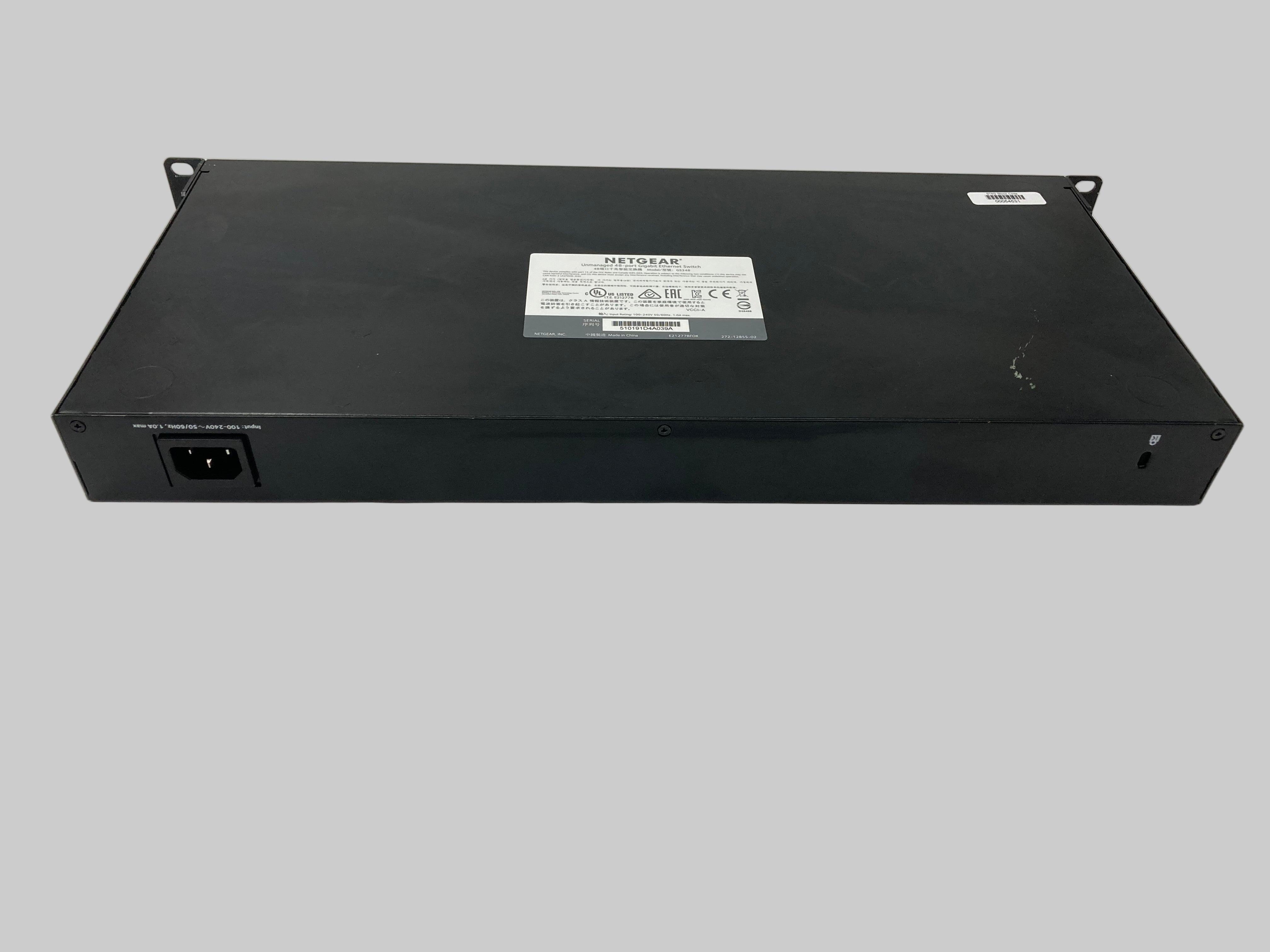 NETGEAR Ethernet Switch GS348 Ethernet 48 Port Gigabit Switch