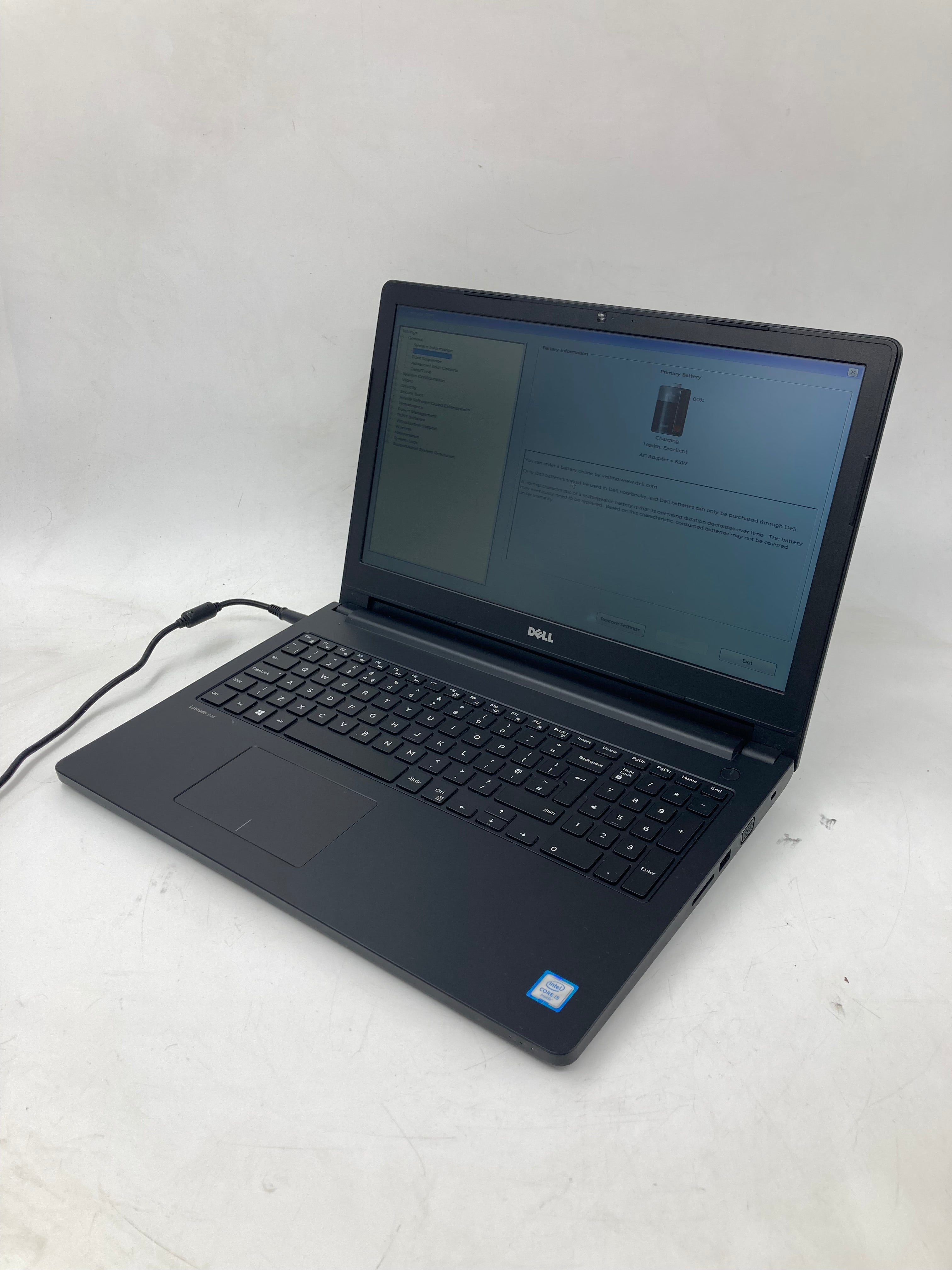Dell Laptop Latitude 3570 15.6" Screen i5 6th Gen 16gb Ram No Storage No OS
