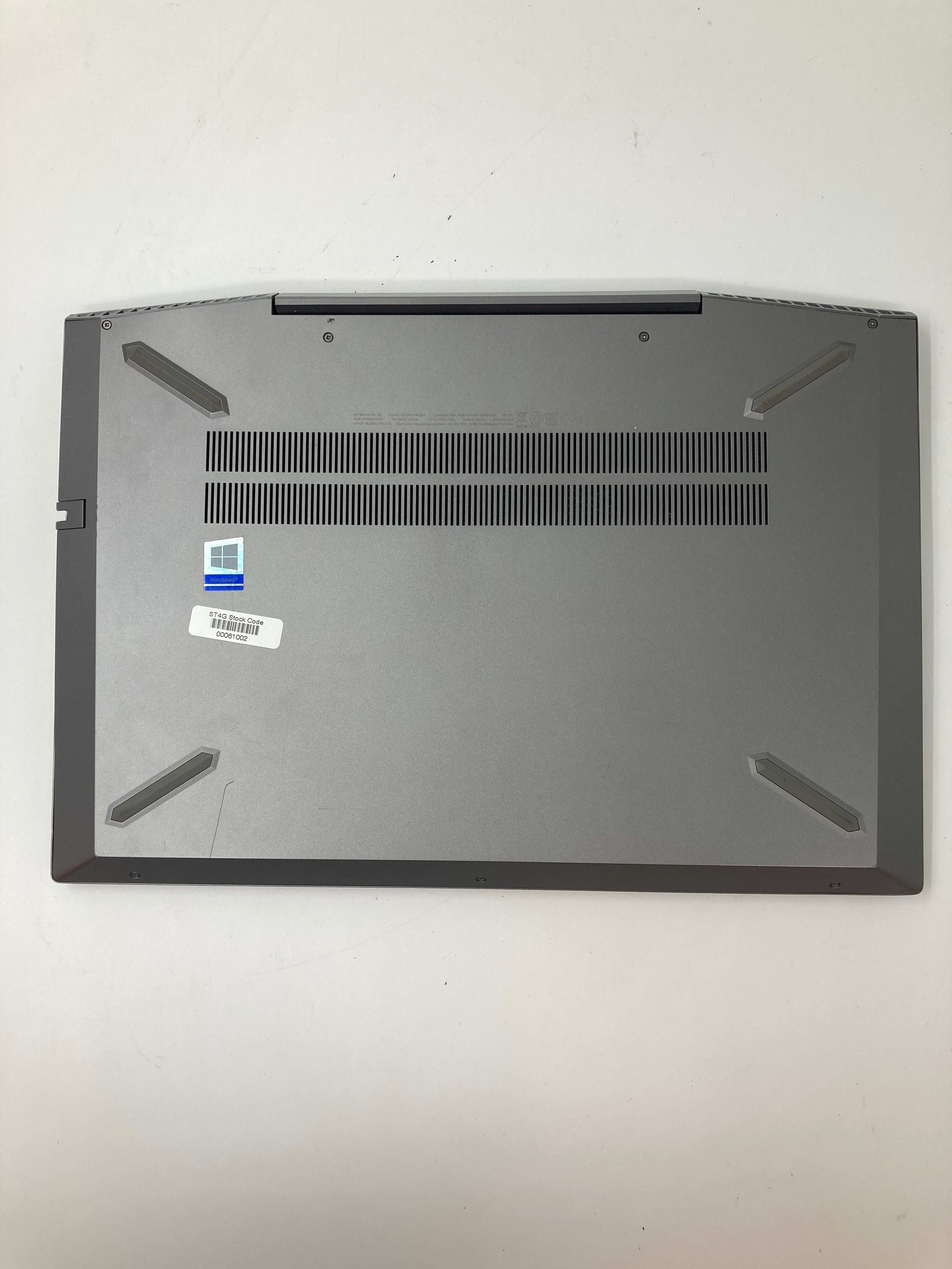 HP Laptop ZBook 15V G5 15" Screen i7 8th Gen 16GB RAM No SSD No OS *Spares*