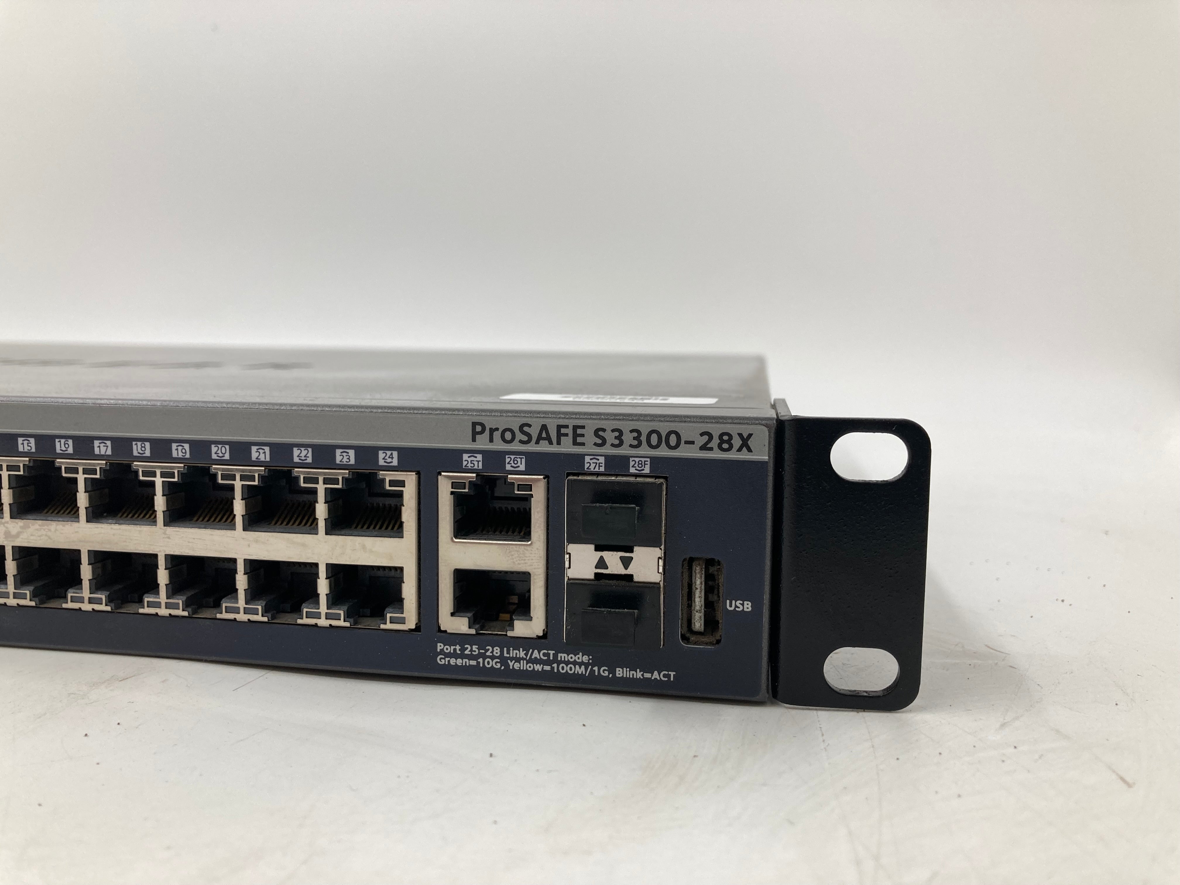 Netgear ProSafe S3300-28X-POE+ 28-Port Gigabit Stackable Smart Switch #4
