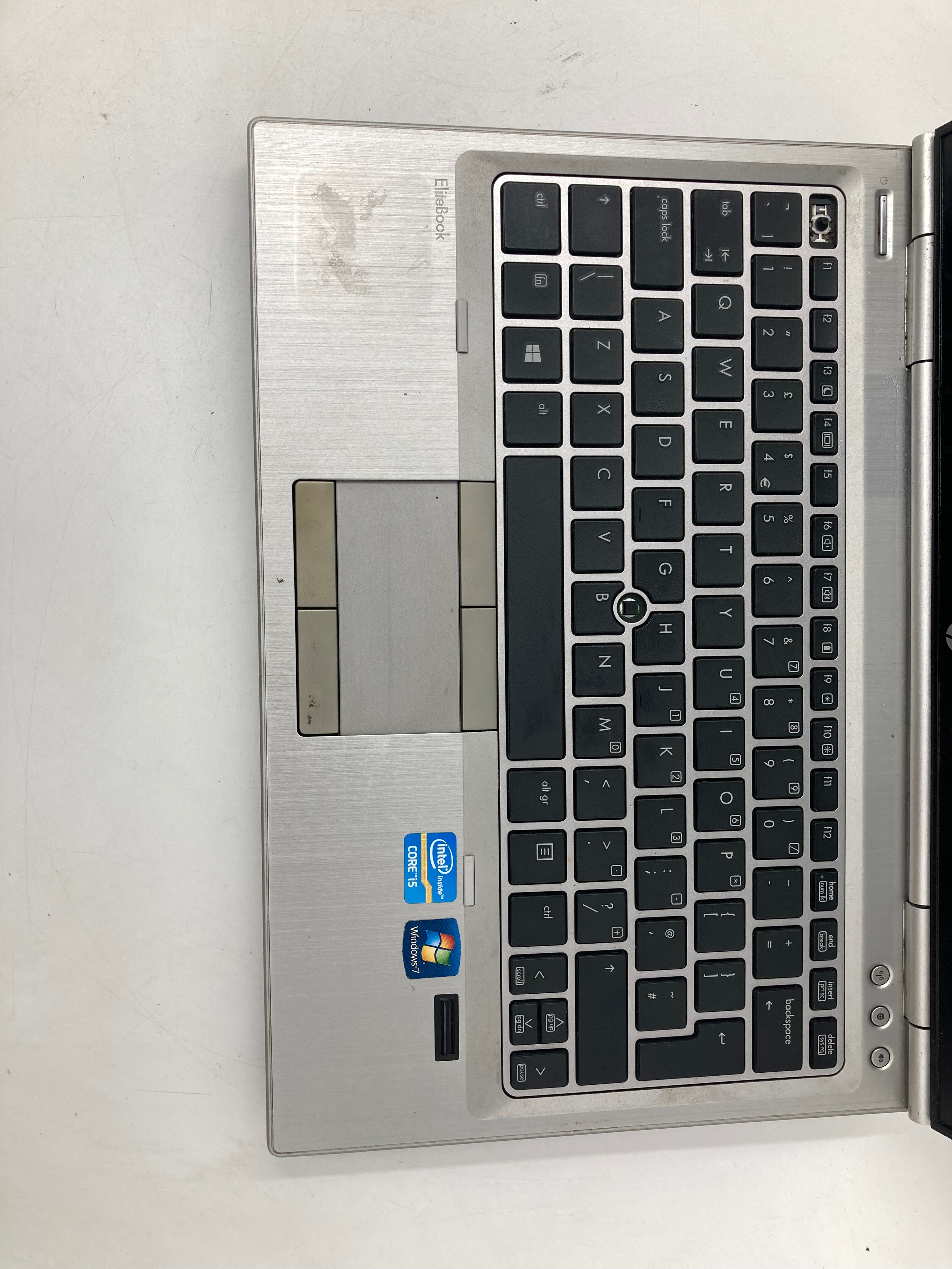 HP EliteBook 2570p 15" Screen i5 4GB RAM No SSD No OS *Spares*