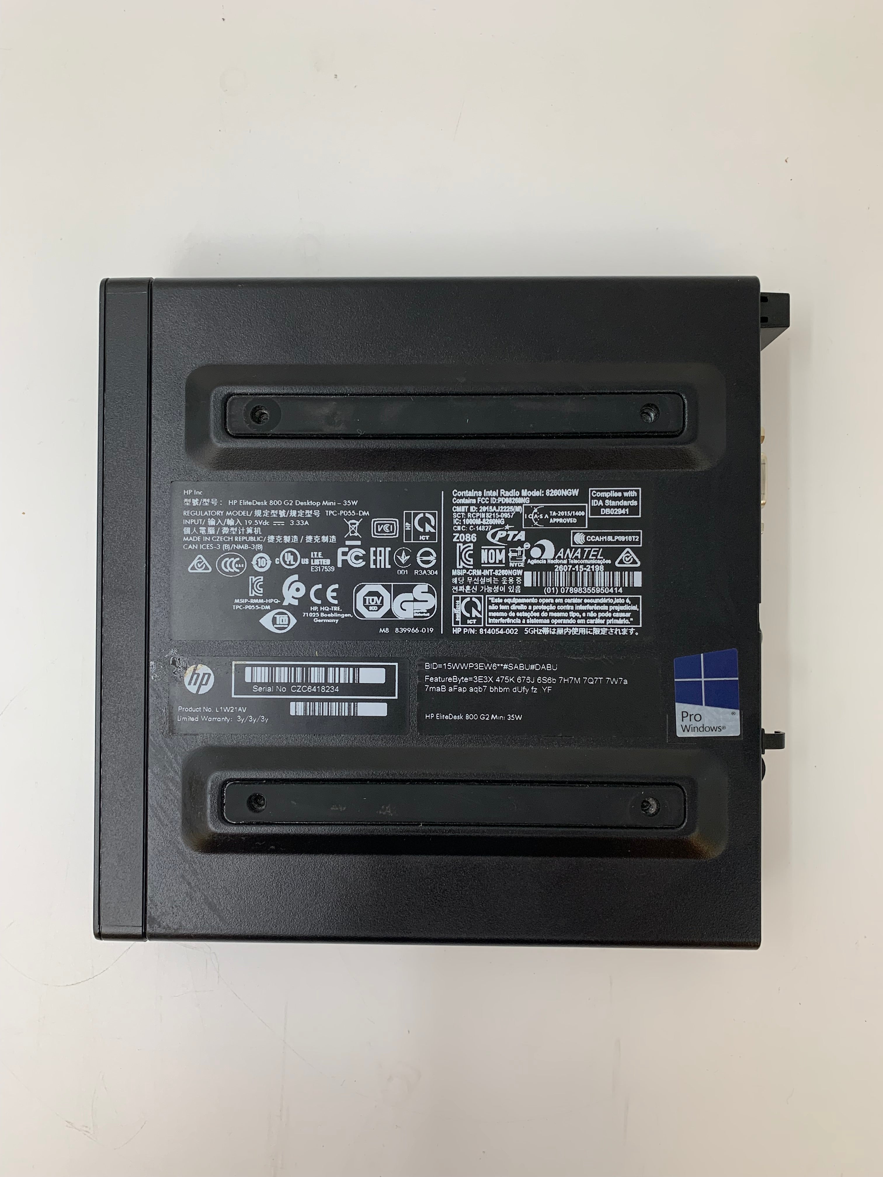HP EliteDesk 800 G2 Mini | i5 6th Gen | 8GB RAM | 256GB SSD | W11 Pro