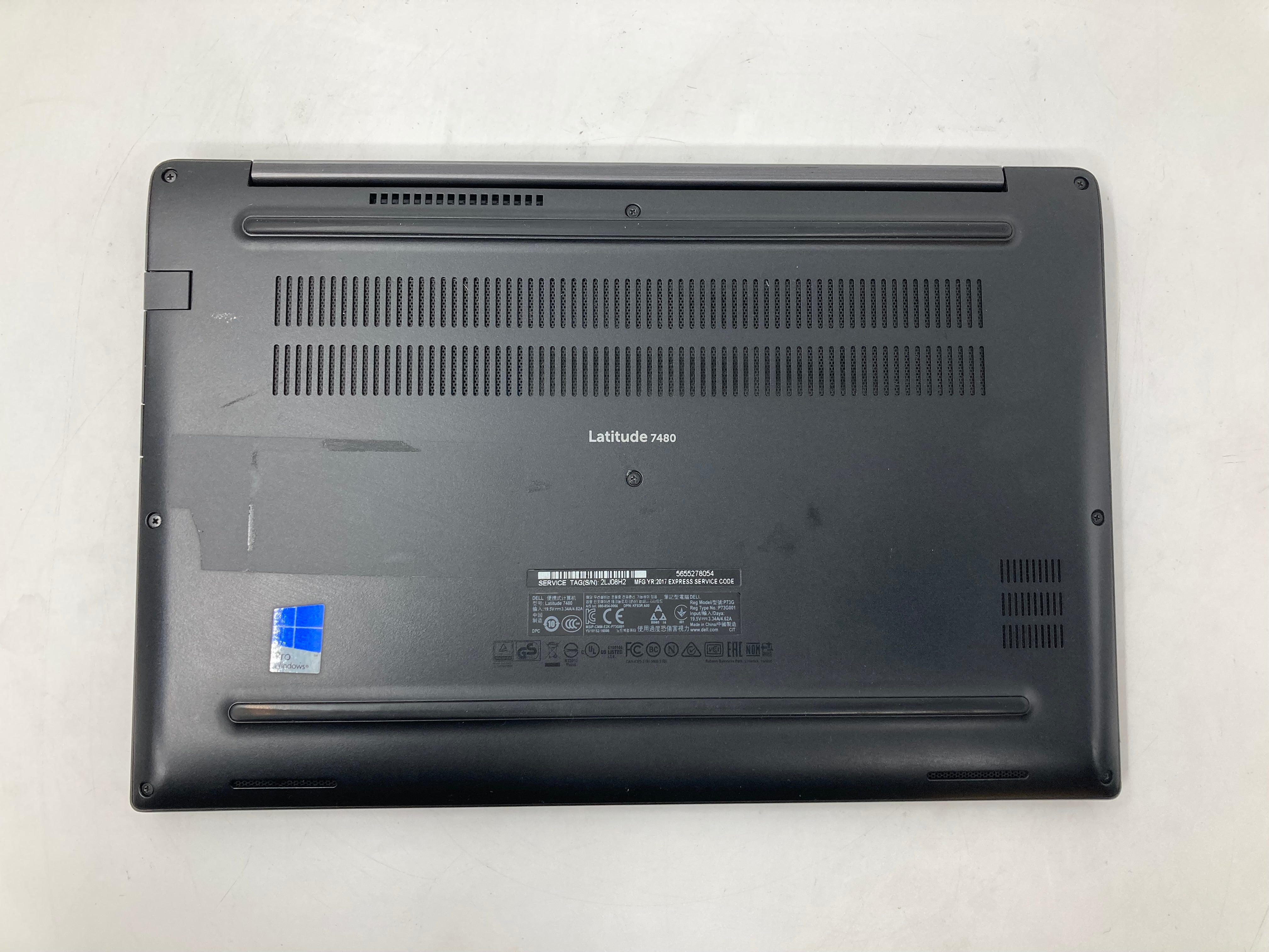 Dell Laptop Latitude 7480 14" i7 7th Gen 8GB RAM No HDD No OS *Spares*