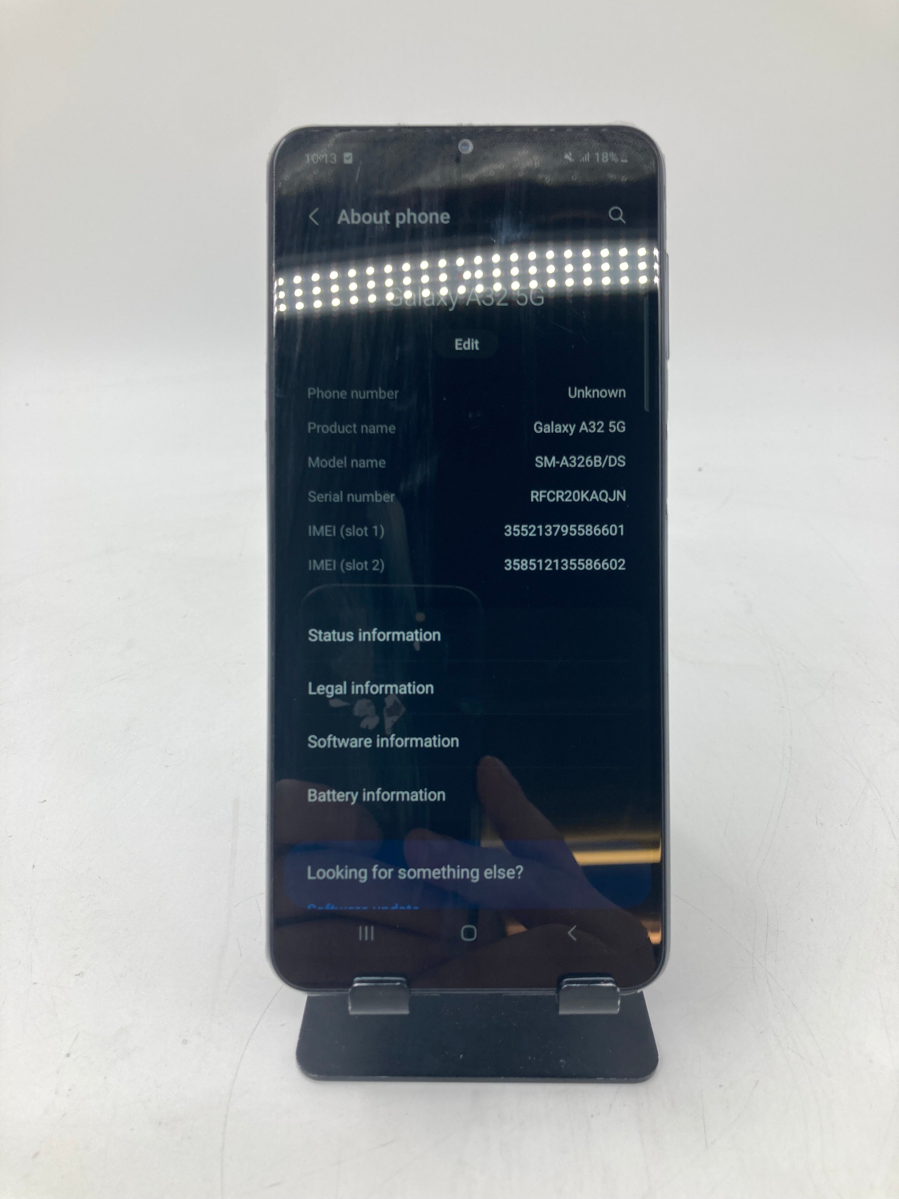 Samsung Galaxy A32 5G 6" Screen 64GB Storage Gray