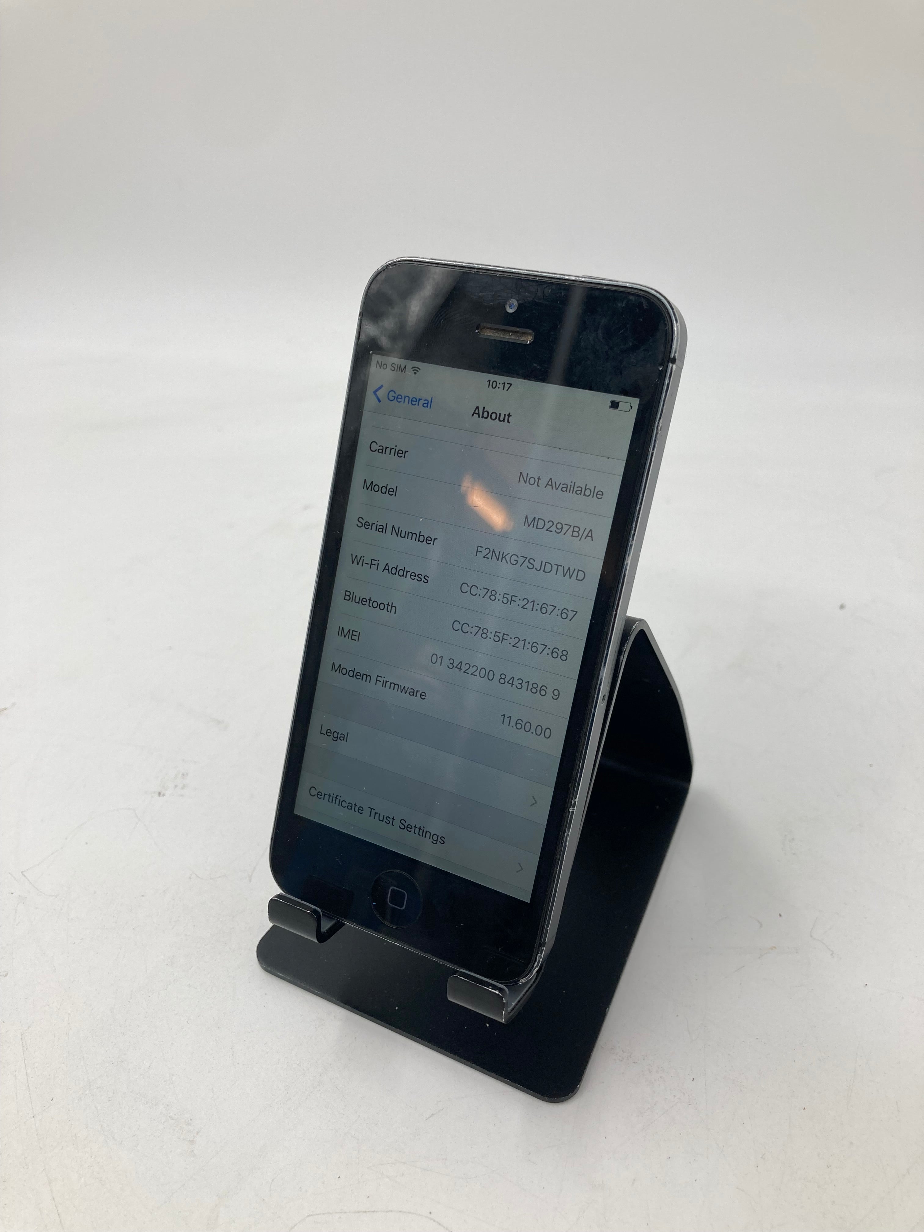 Batch 6x Apple iPhone A1457 A1429 16GB Black Silver