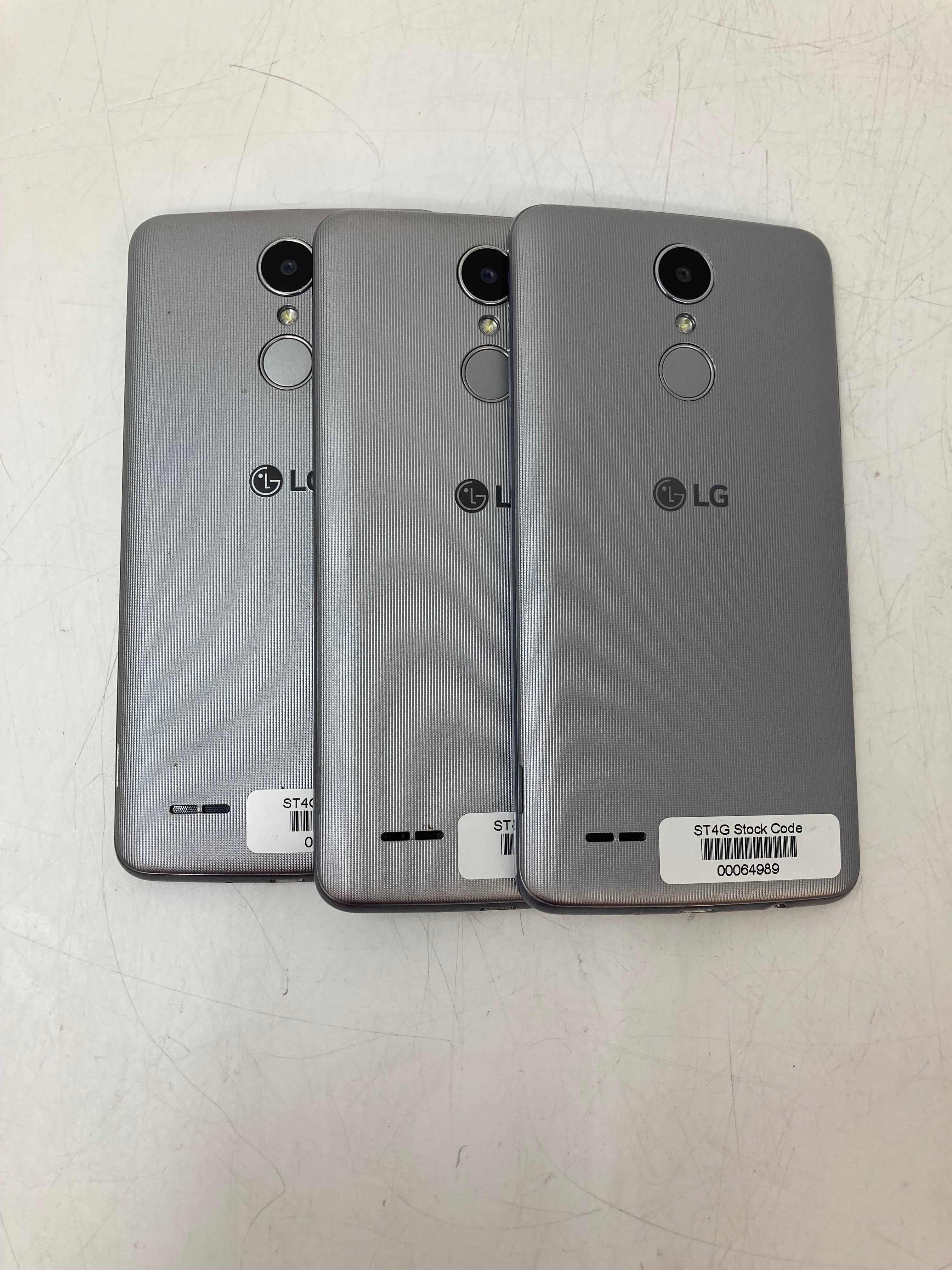 LG K8 2017 Mobile Phone | 5" HD Display | 16GB Storage | 1.5GB RAM | Lot of 3