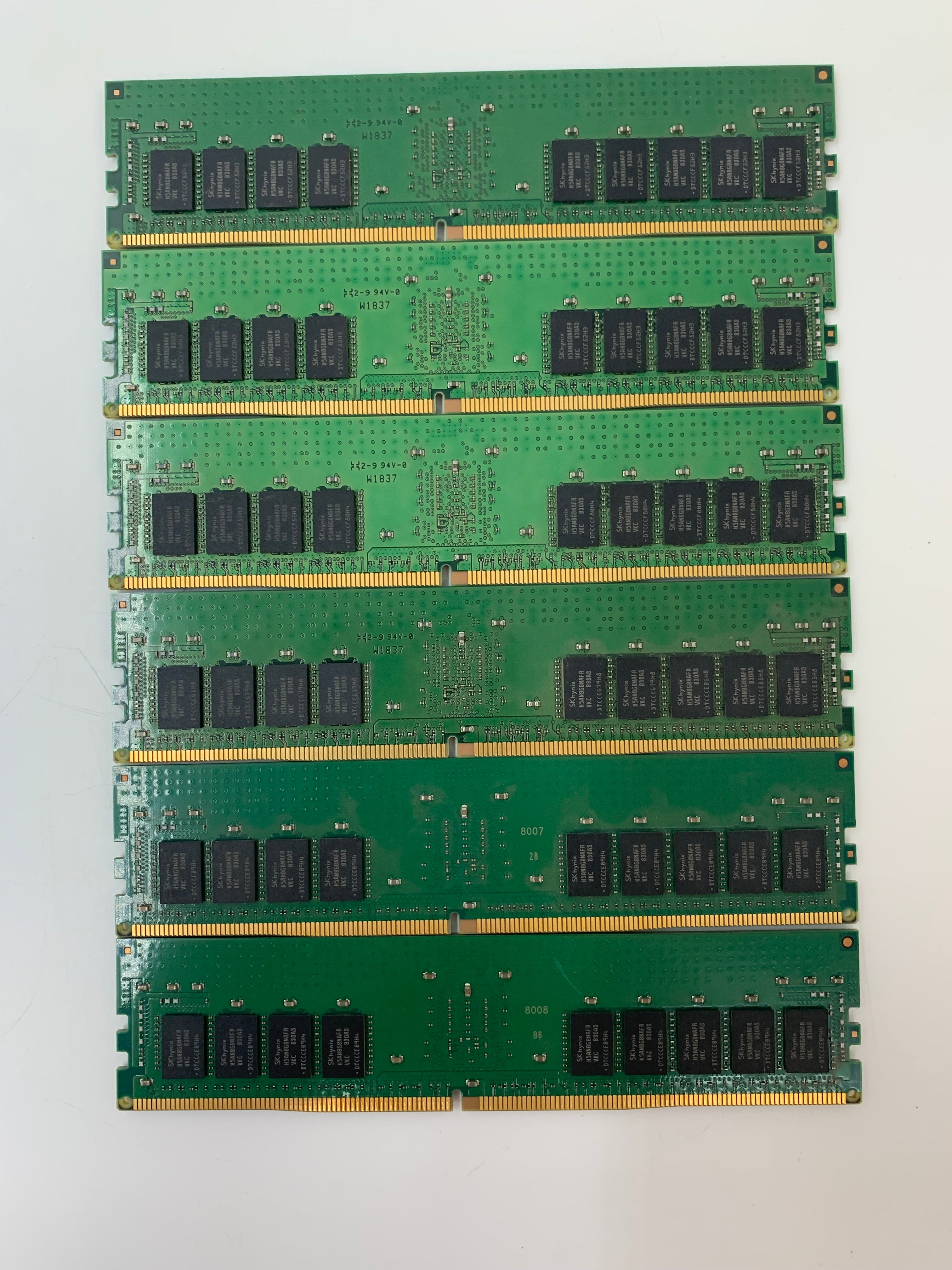 Kingston Server RAM | 6x 16GB DDR4 | 2666MHz | KSM26RD8/16HAI