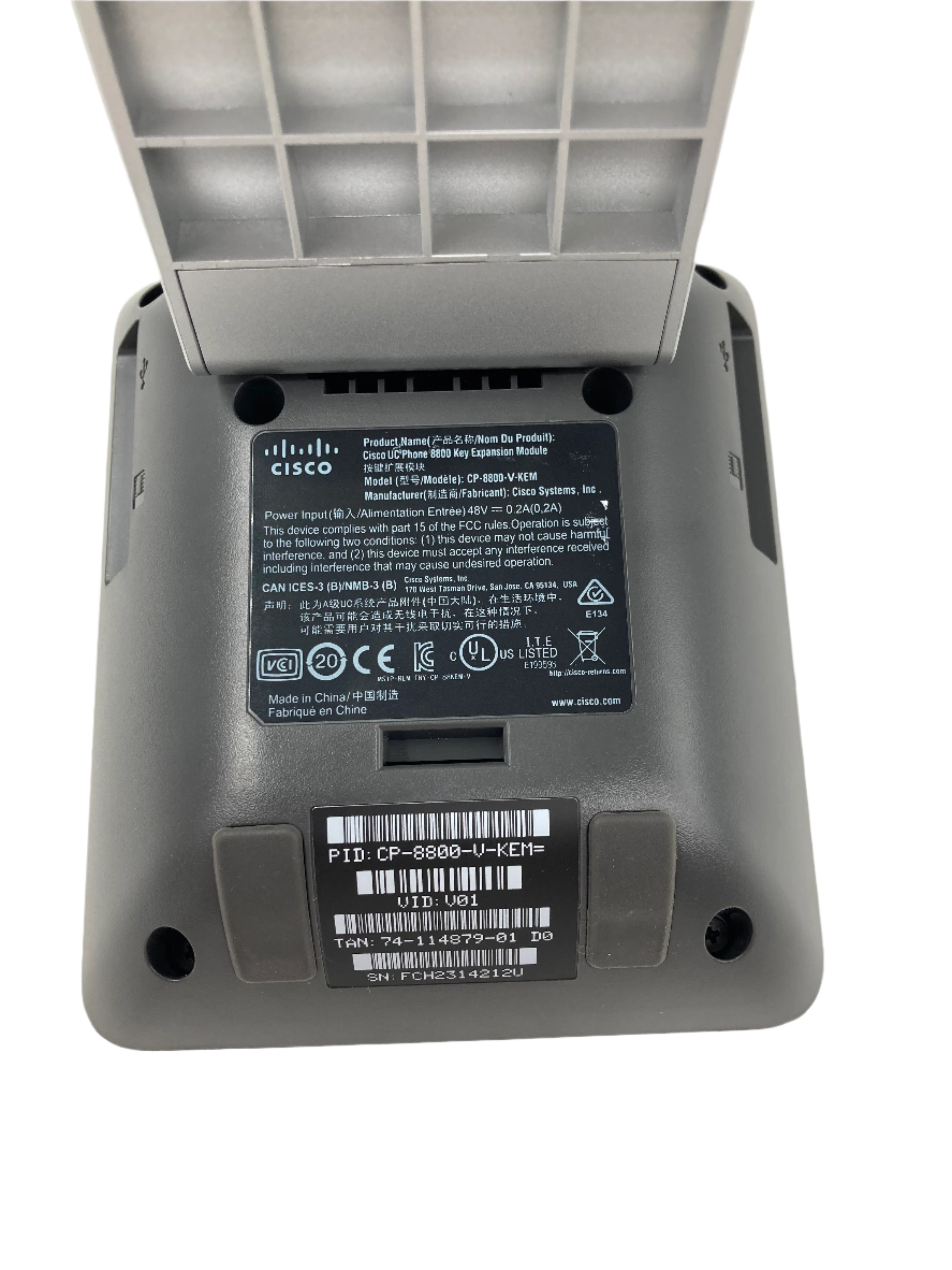 Cisco IP Phone Expansion Module & Connector CP-8800-V-KEM Batch of 3