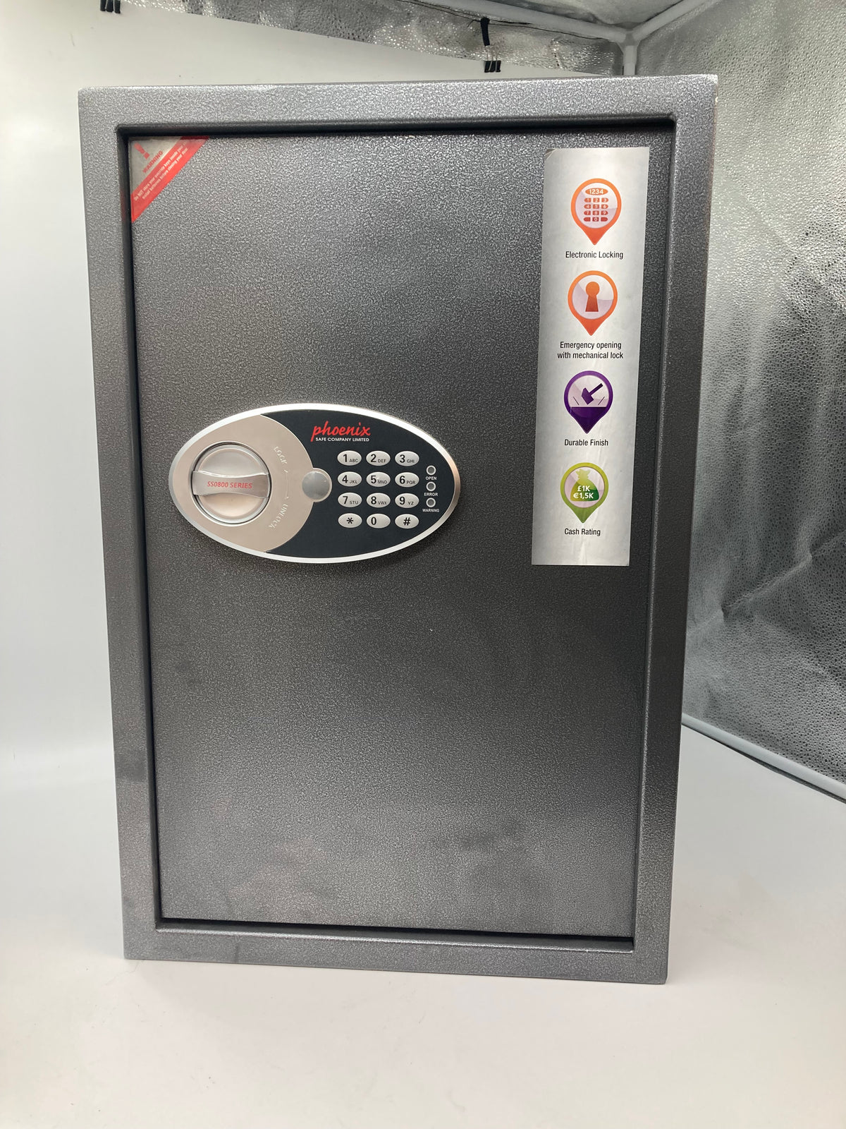 Phoenix Safe SS0800 Series Home Or Office Storage Comes With Unlock Co