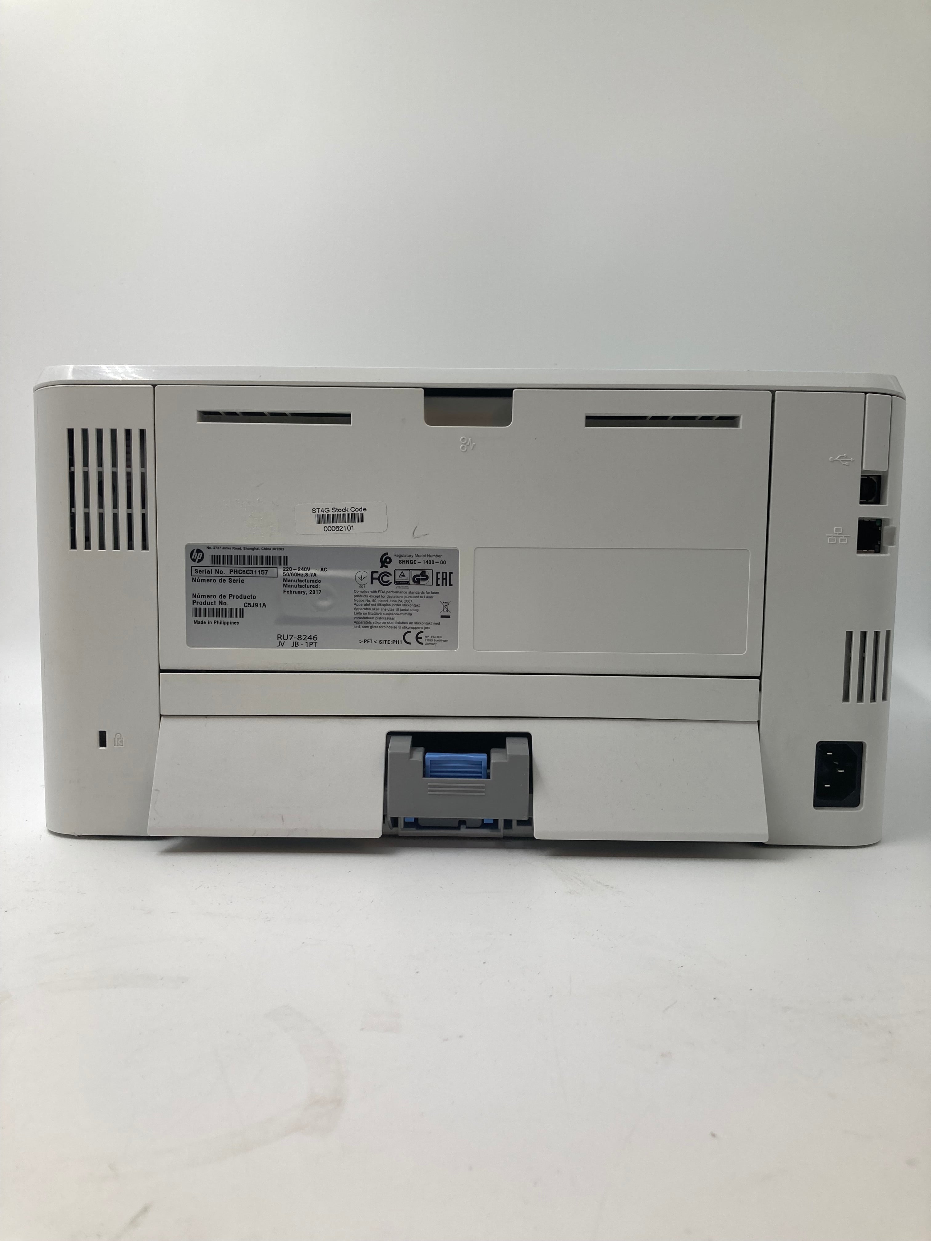 Refurbished HP LaserJet Pro M402dne Printer, 256MB RAM, USB 2.0, Gigabit LAN