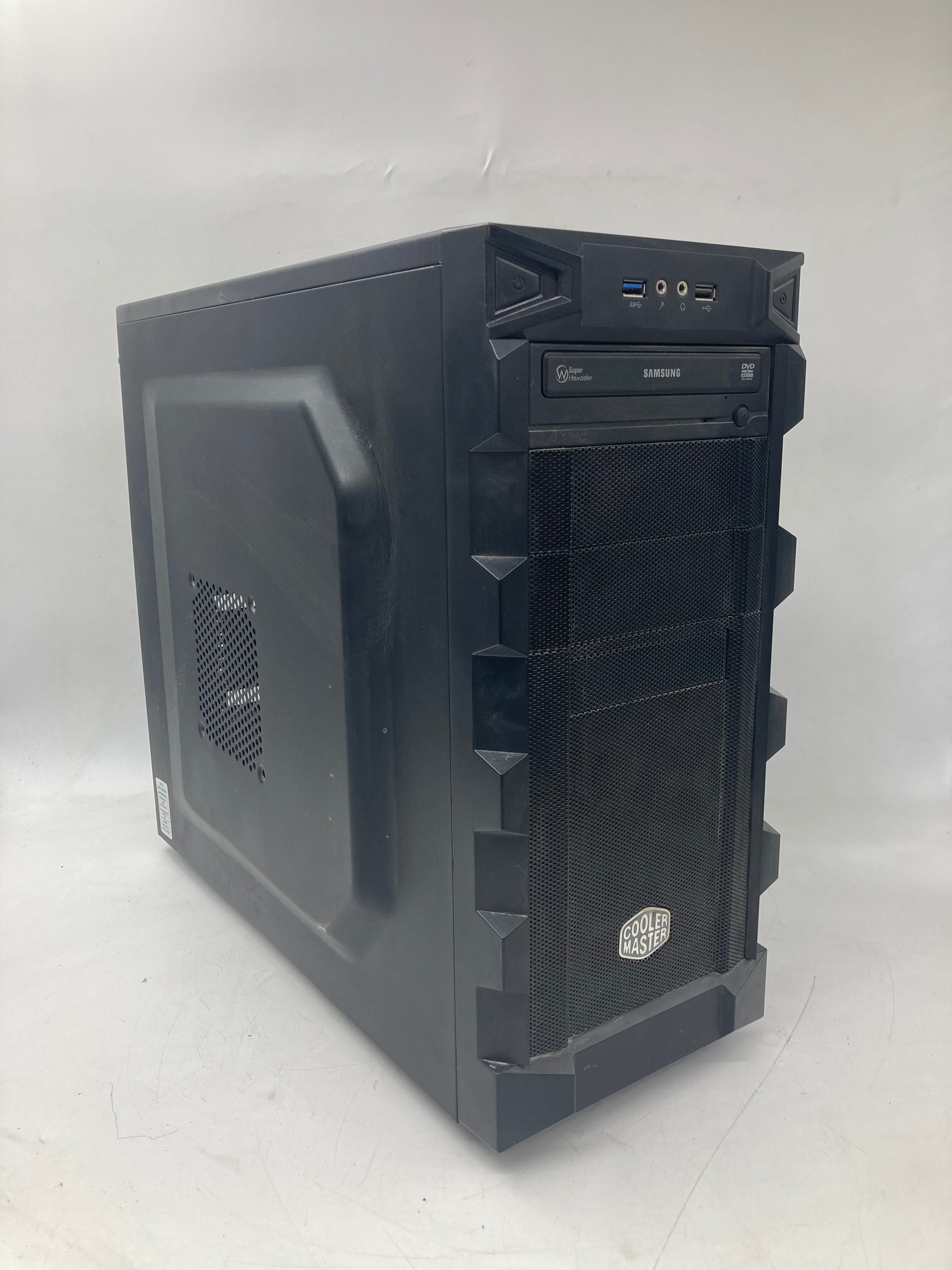Cooler Master Desktop i5 4th Gen 8GB RAM 250GB SSD W10