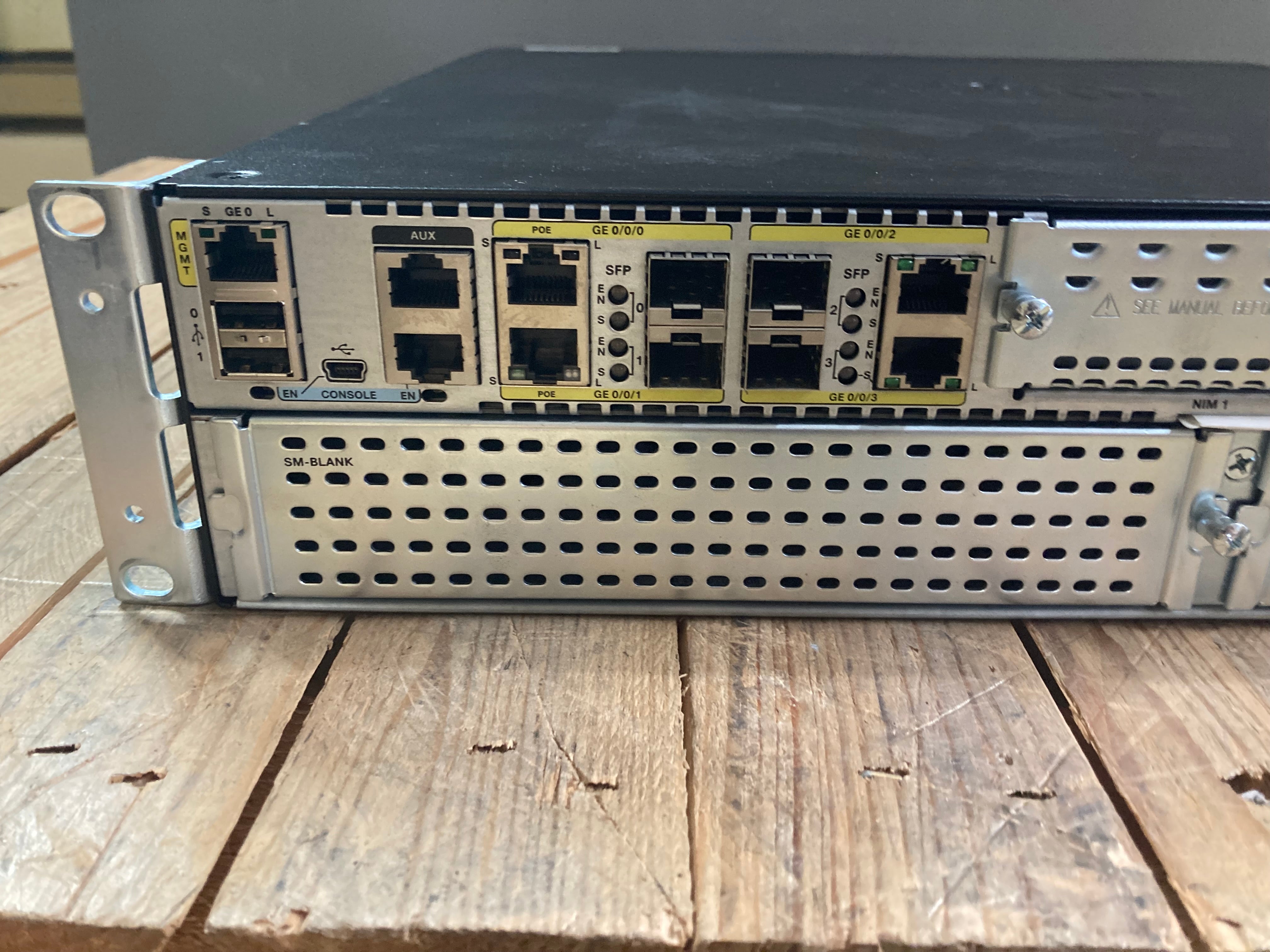 Cisco ISR4451-X/K9 V07 Integrated Services Router Lot Of 2