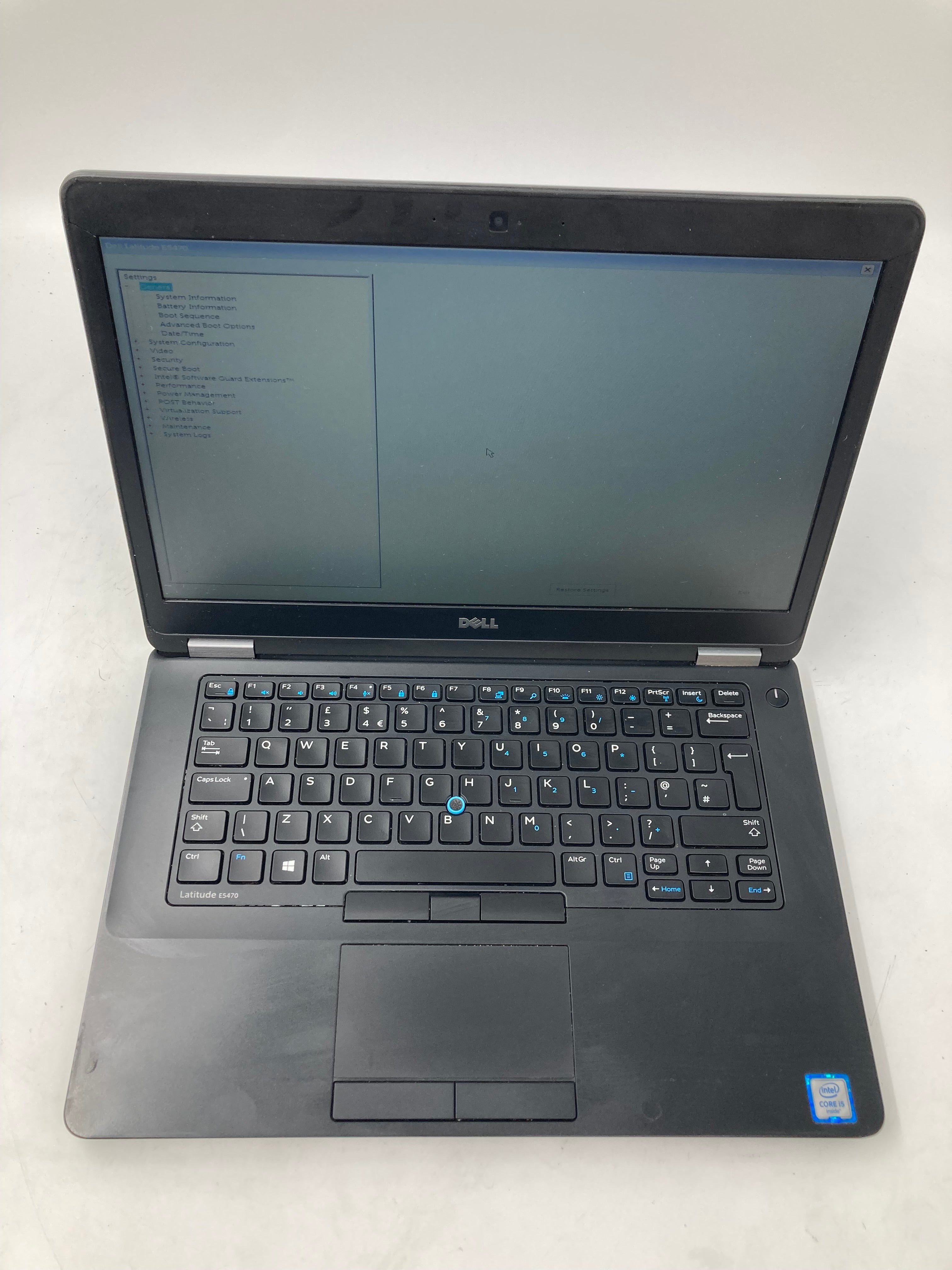 Dell Latitude E5470 14" Screen i5 6th Gen 4GB RAM No SSD *Spares*