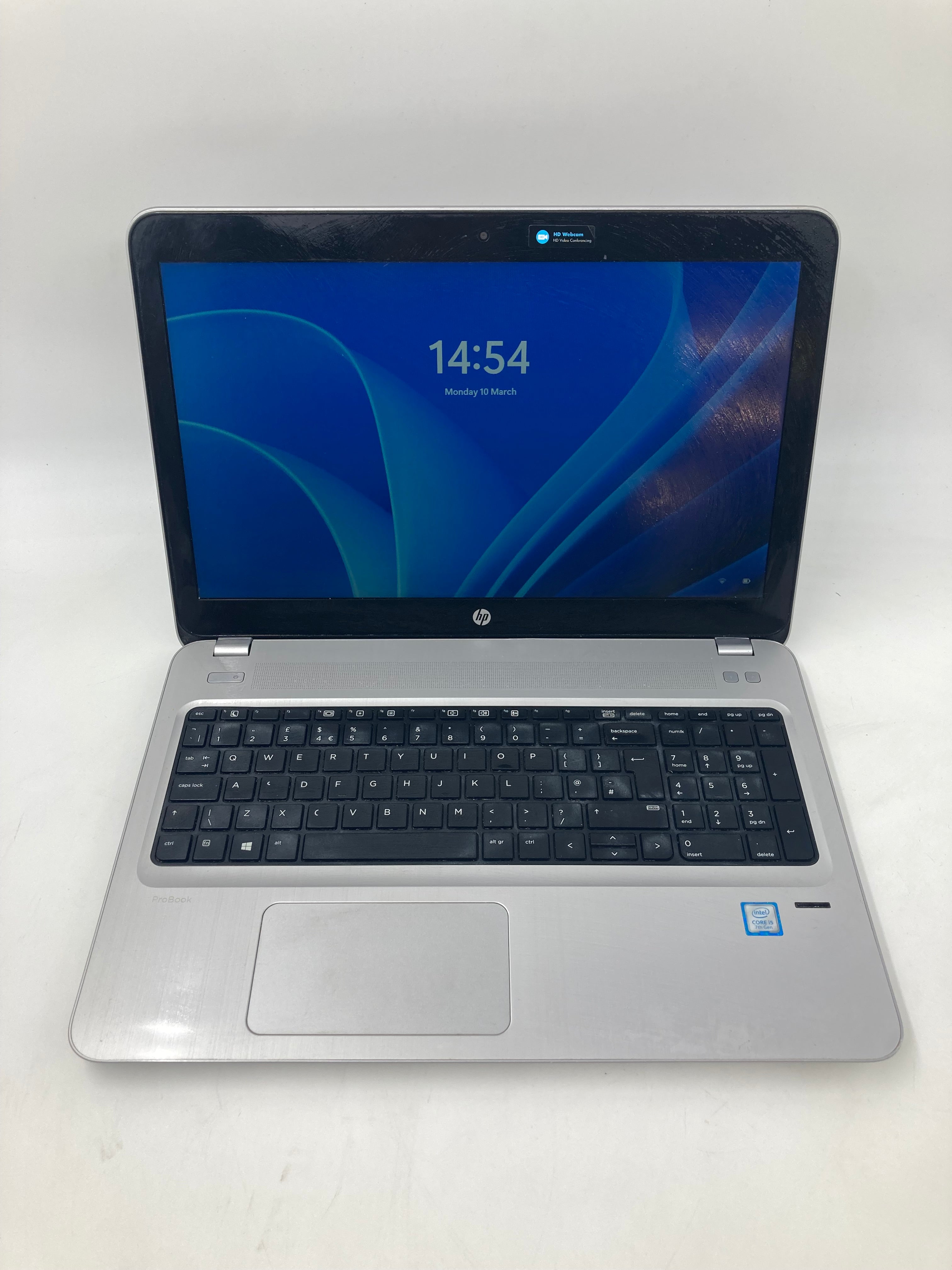 HP Laptop ProBook 450 G4 15.6" i5-7200U 12GB RAM 128GB SSD W11 OS