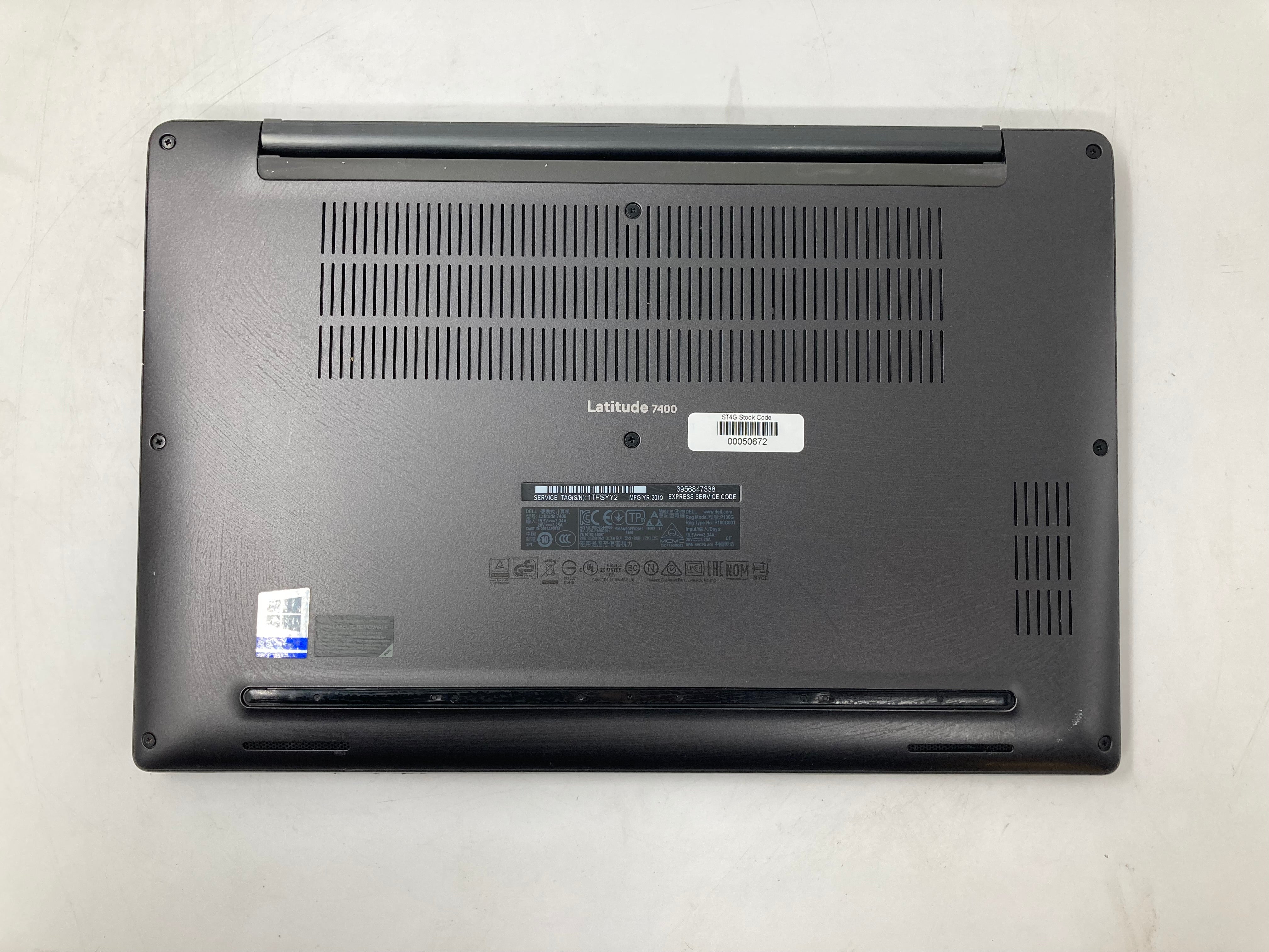 Dell Laptop Latitude 7400 14" i7 8th Gen 16GB RAM 256GB SSD W11