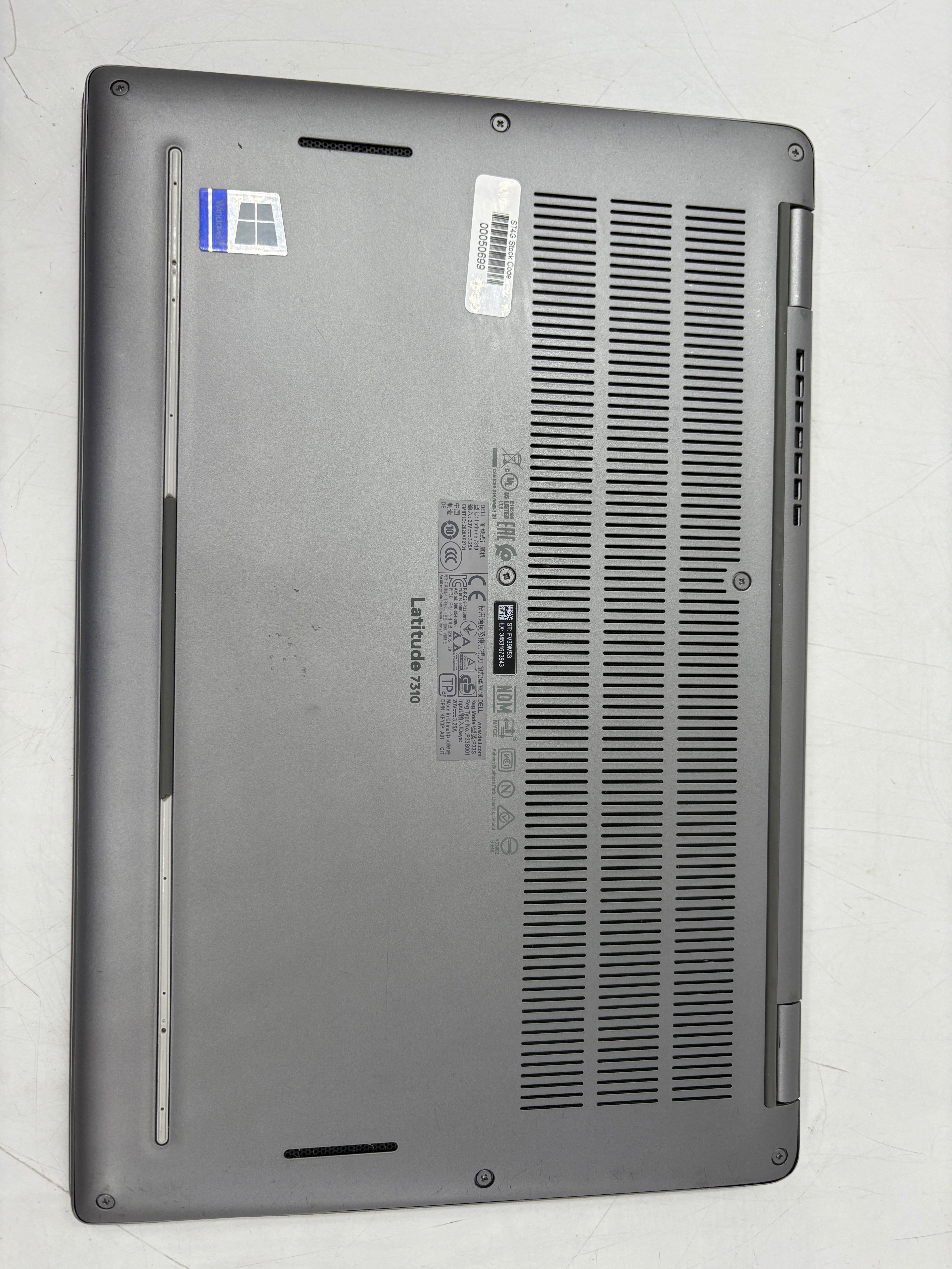 Dell Laptop Latitude 7310 13.3" Screen i5 10th Gen 8GB RAM 256GB SSD W11