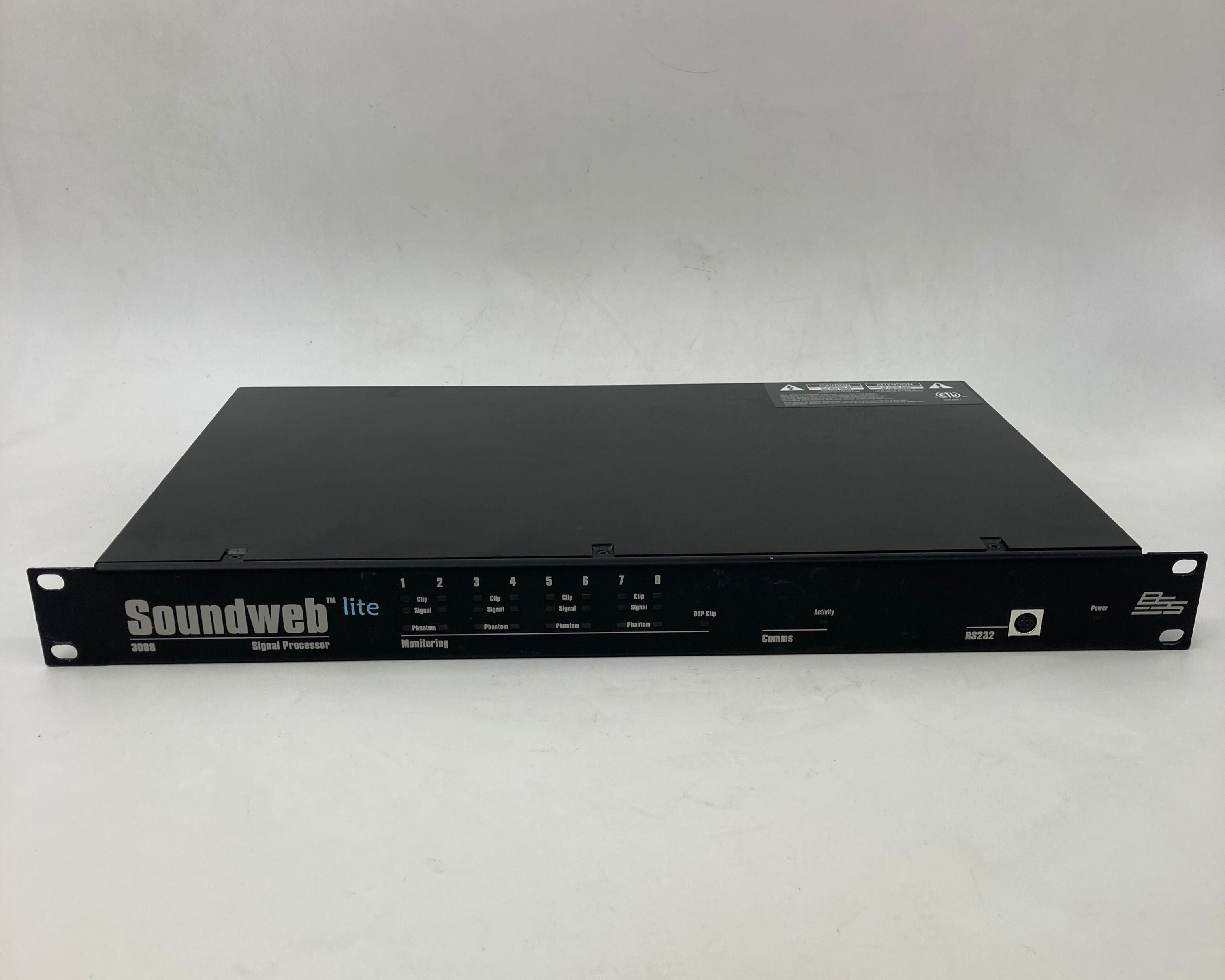 SoundWeb Signal Processor BSSSW3088MM-U - Black