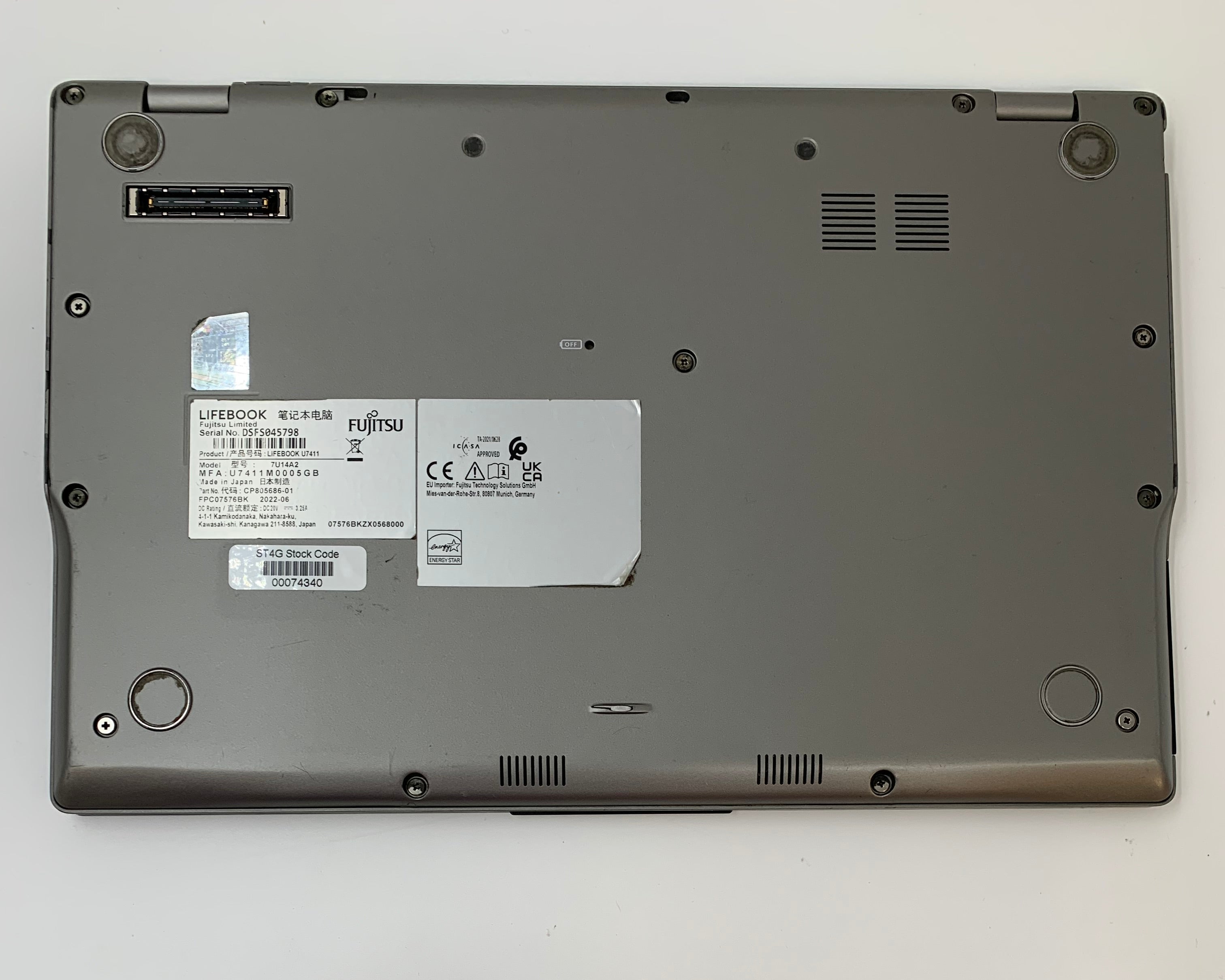 Fujitsu LifeBook U7411 | 14" FHD | i7 11th Gen | 16GB RAM | 512GB SSD | W11 Pro