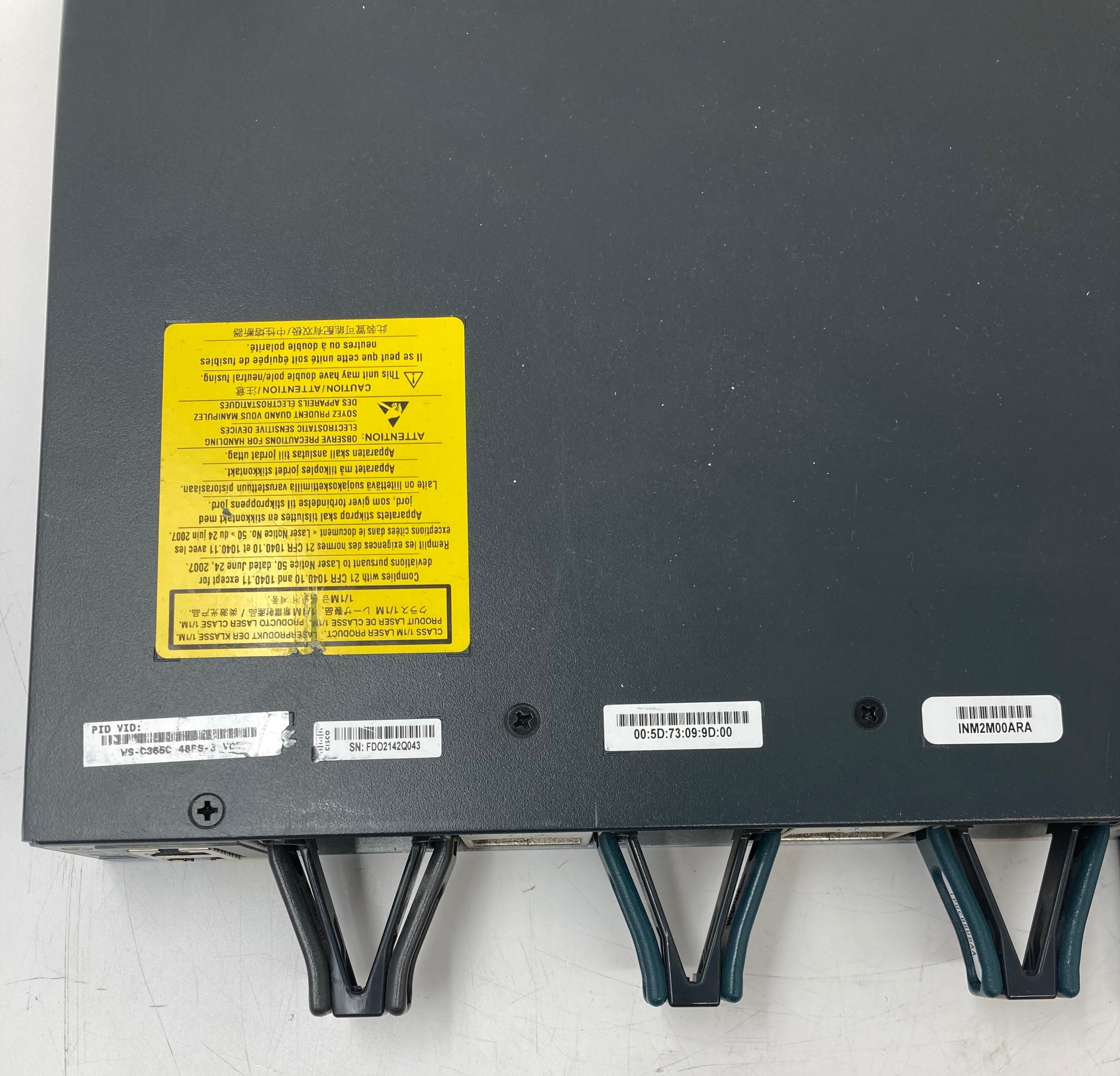 Cisco Catalyst C3650-48PS-S | 48-Port Gigabit PoE+ Switch