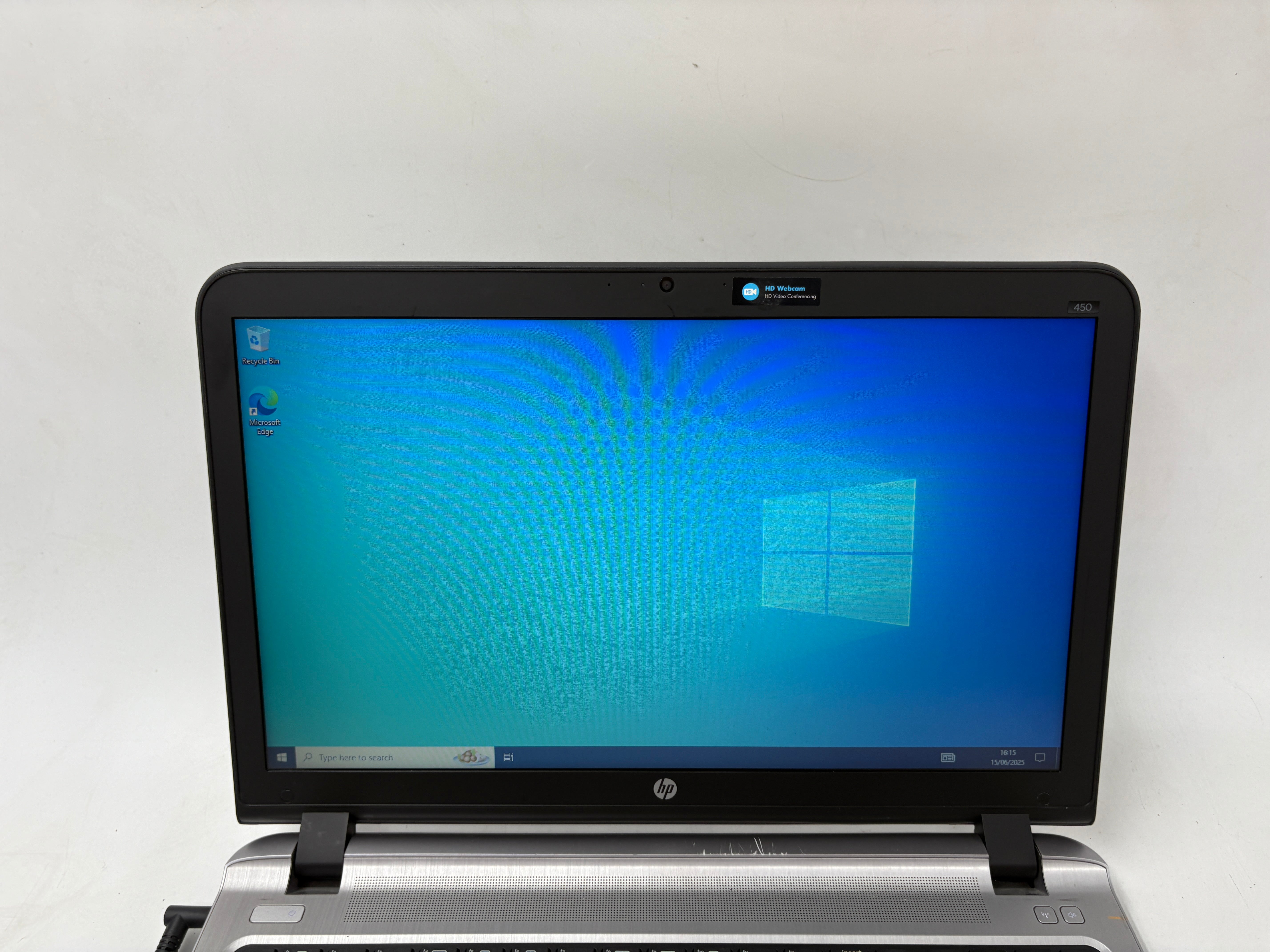 HP Laptop ProBook 450 G3 15.6" Screen i5 6th Gen 8GB RAM 500GB HDD W10