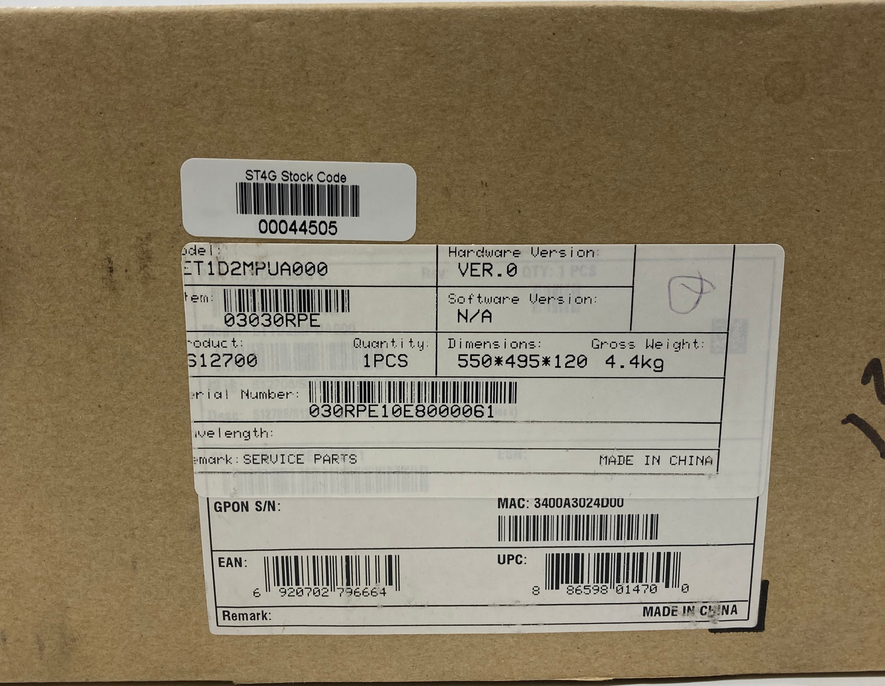 New Open Box Huawei ET1D2MPUA000 Switch Module