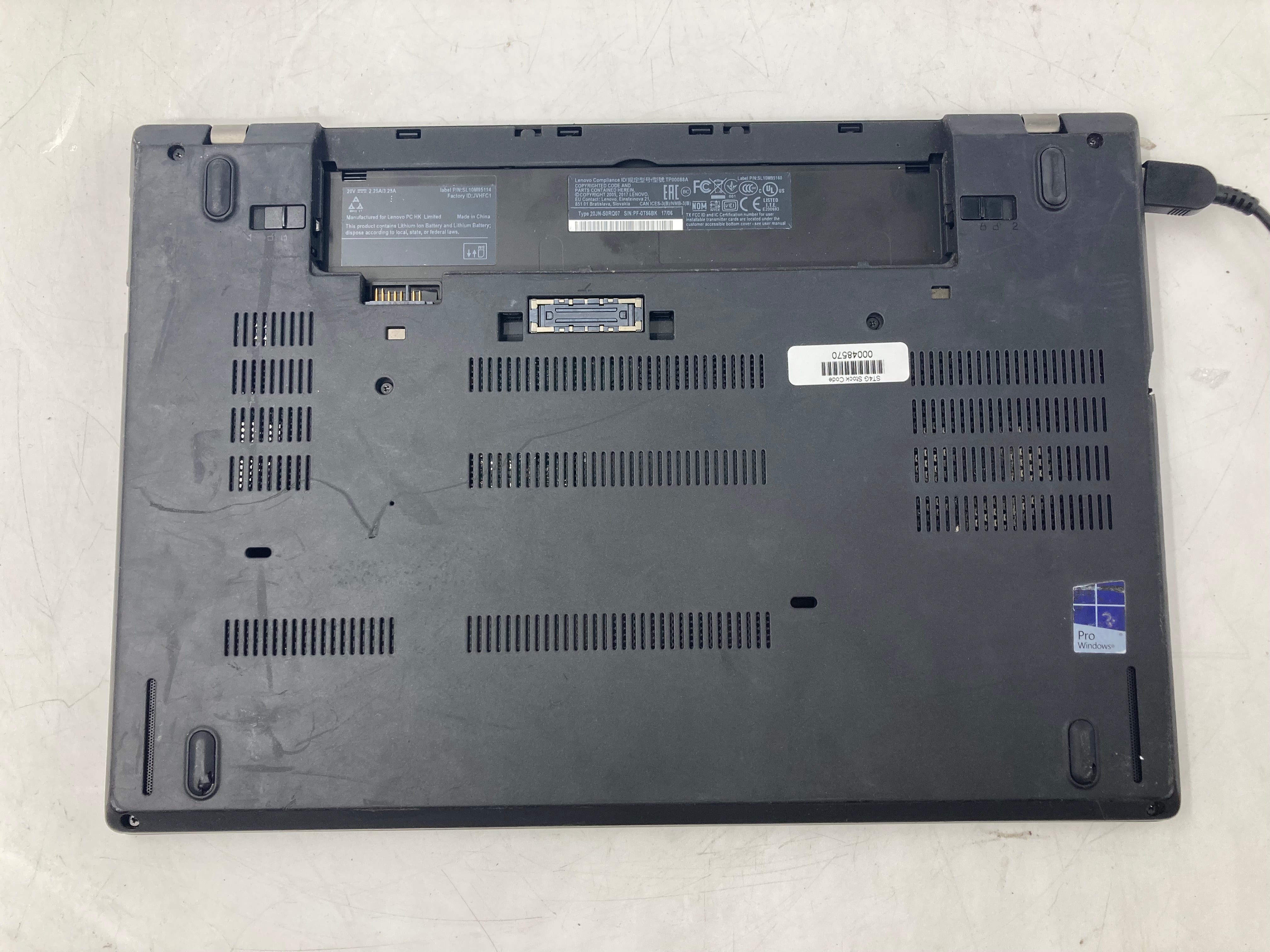 Lenovo ThinkPad T470 14" Screen i5 6th Gen 8GB RAM 128GB SSD Win 10