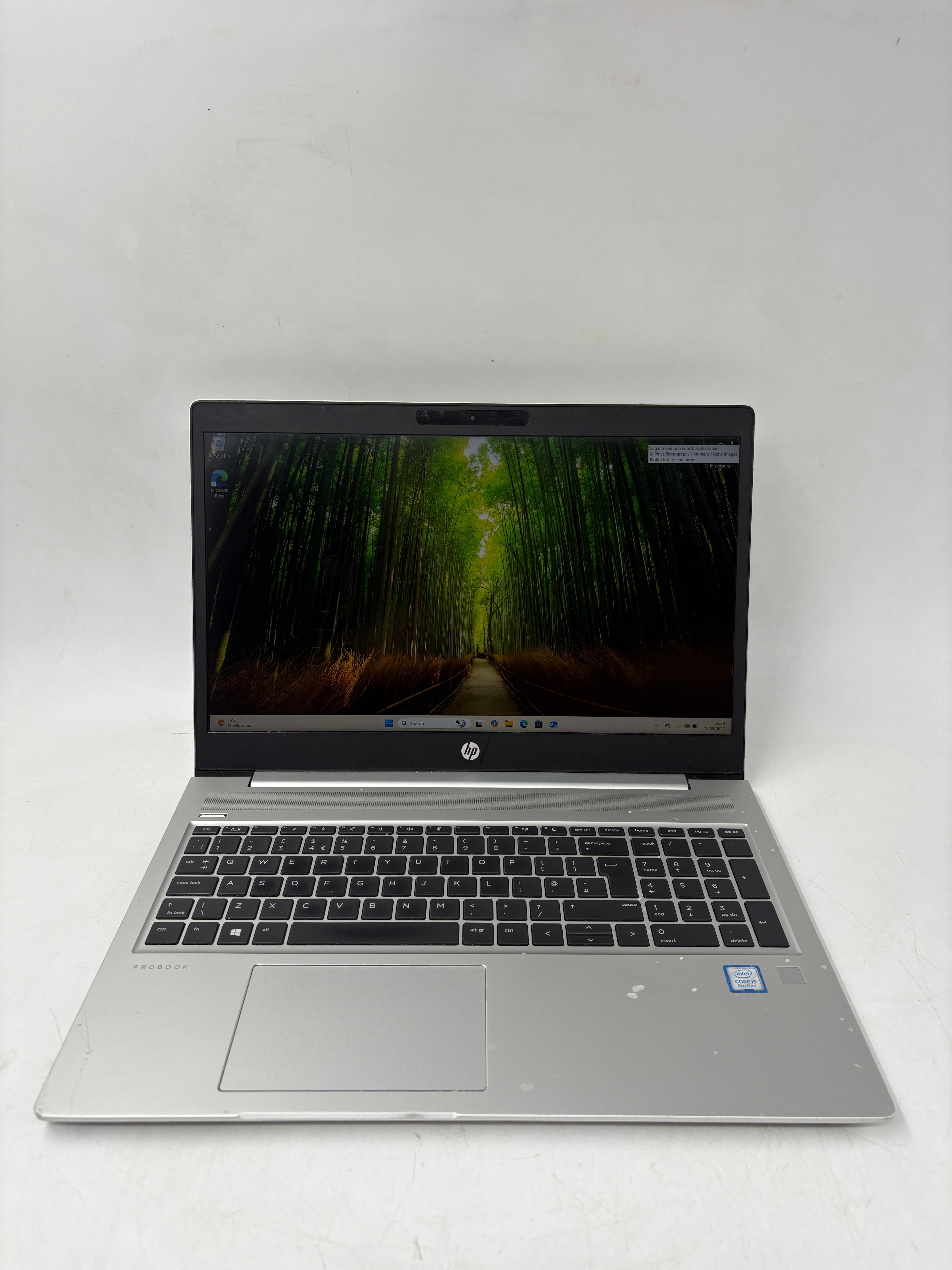 HP Laptop ProBook 450 G6 15.6" Screen i5 8th Gen 16GB RAM 512GB SSD W11