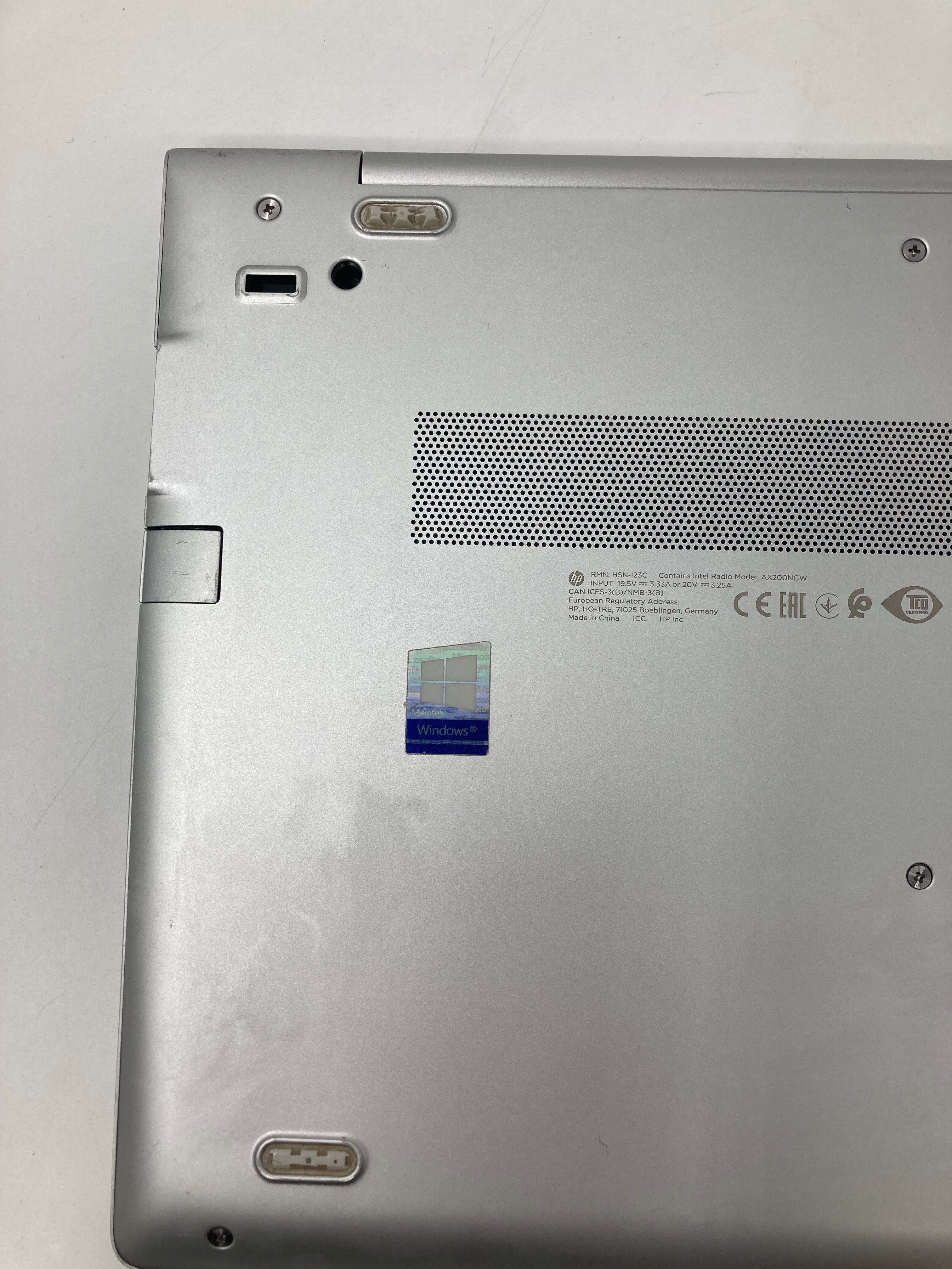 HP Laptop EliteBook 830 G6 13.3" Screen i5 8th Gen No RAM No SSD No OS *Spares*