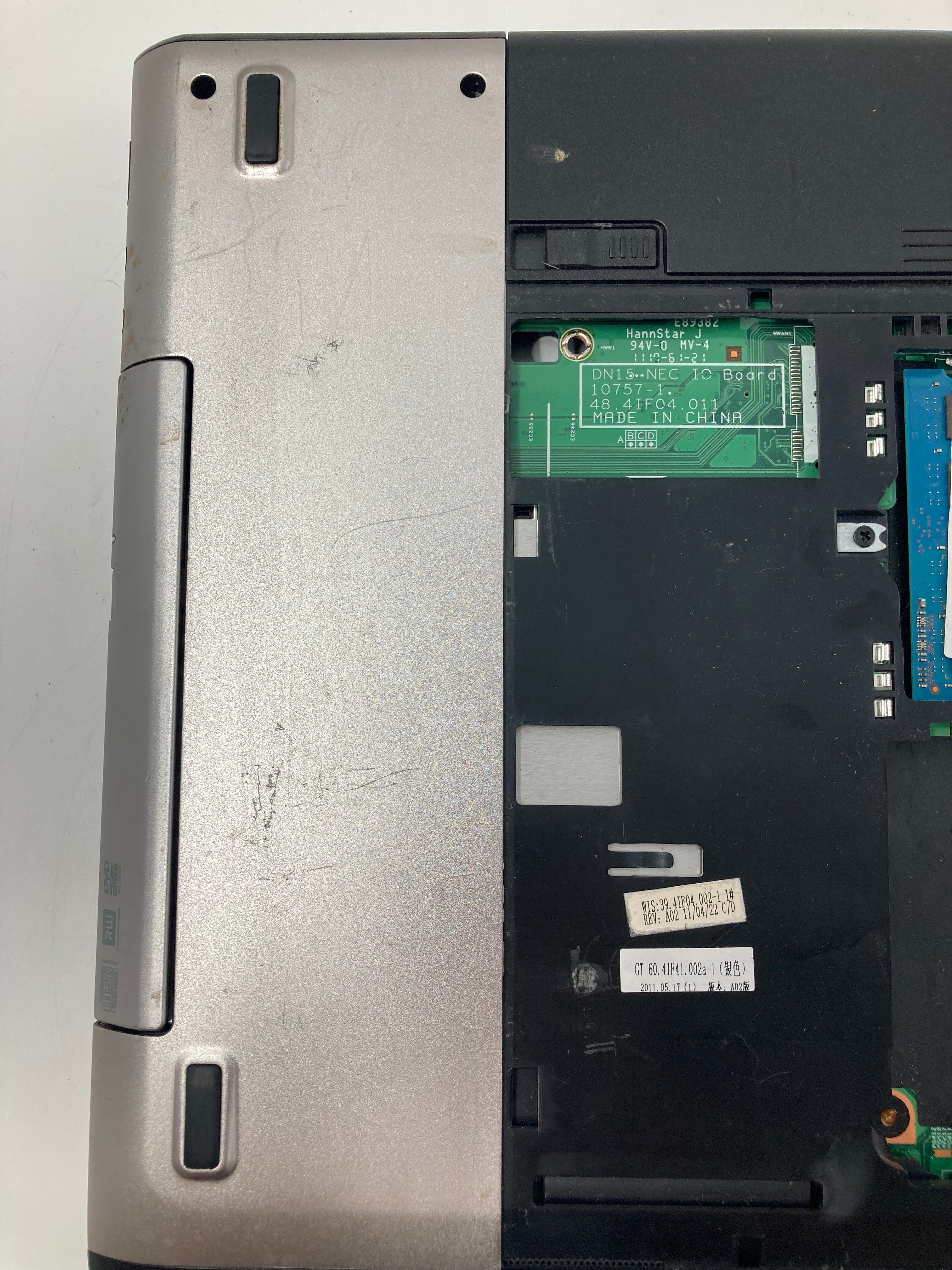 Dell Vostro 3550 15" Screen i5 2nd Gen 4GB RAM No SSD No OS *Spares*