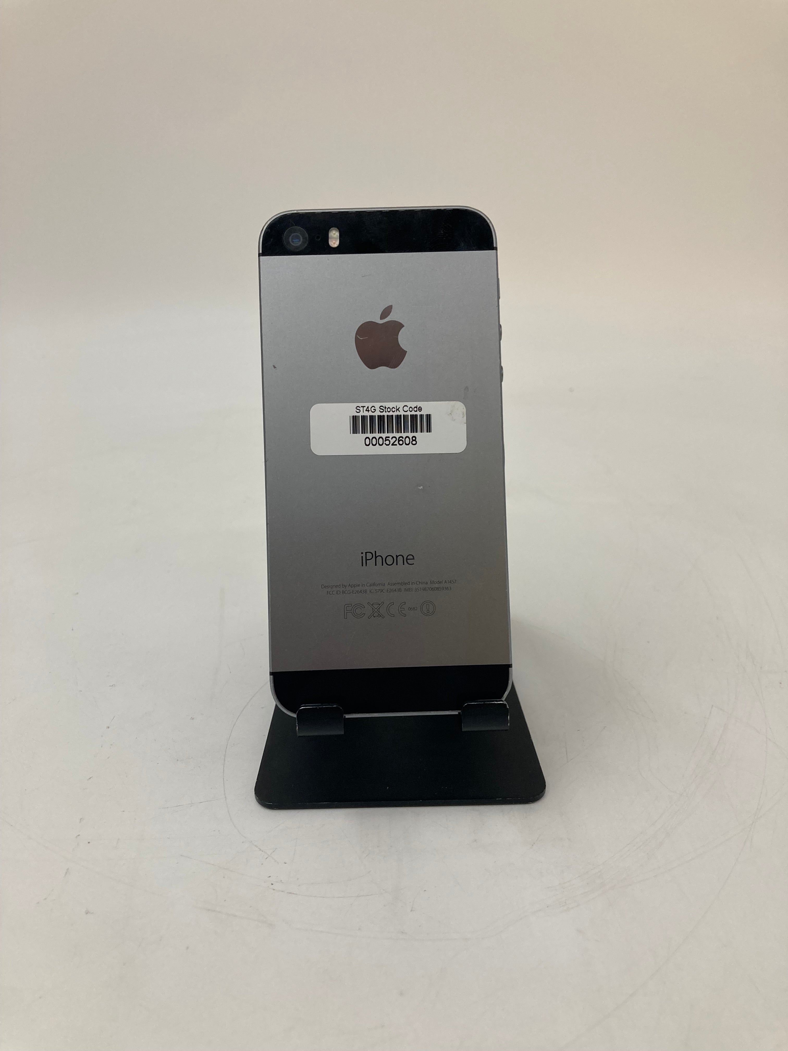 Apple iPhone 5s 2013 5" Screen 16GB Storage Silver/Black