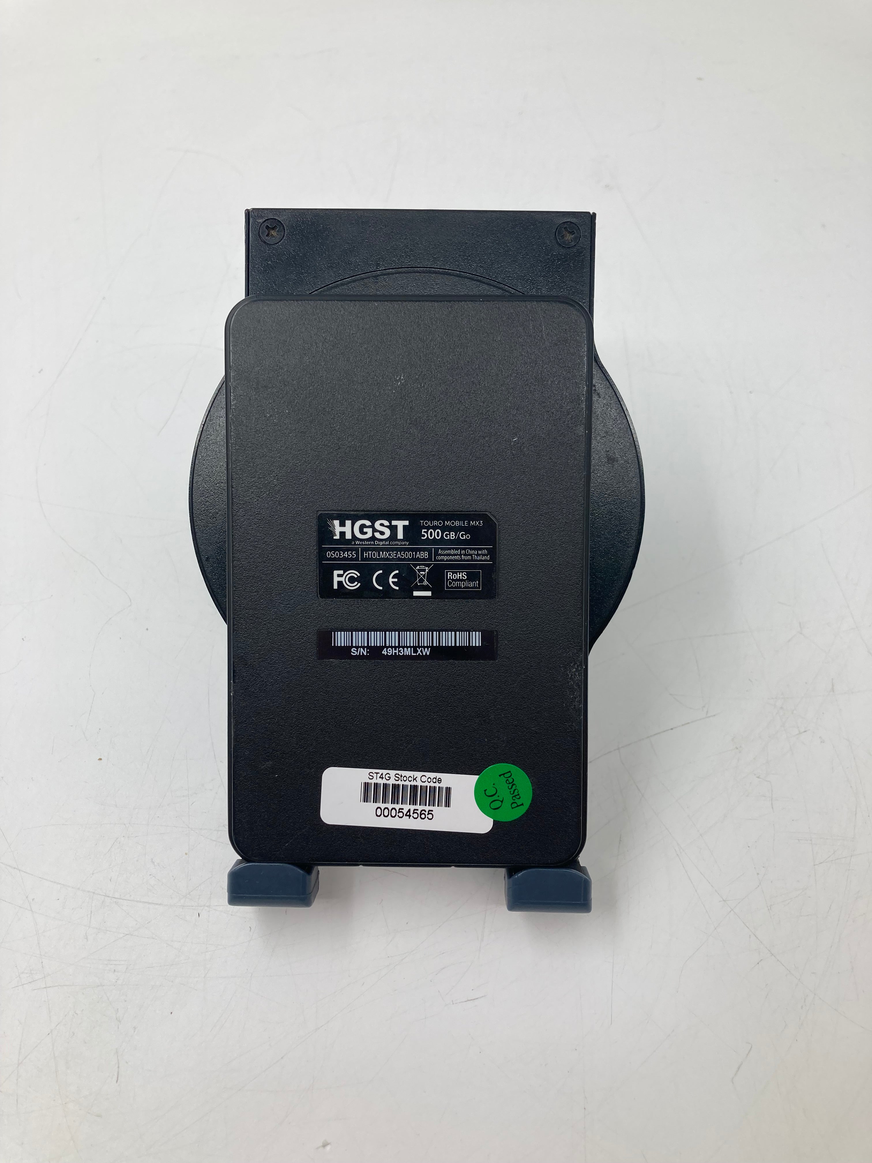 HGST Touro External HDD | 500GB | 2.5 inch | USB 3.0, Micro B | HTOLMX3EA5001ABB | 5.4K RPM | 5Gbps