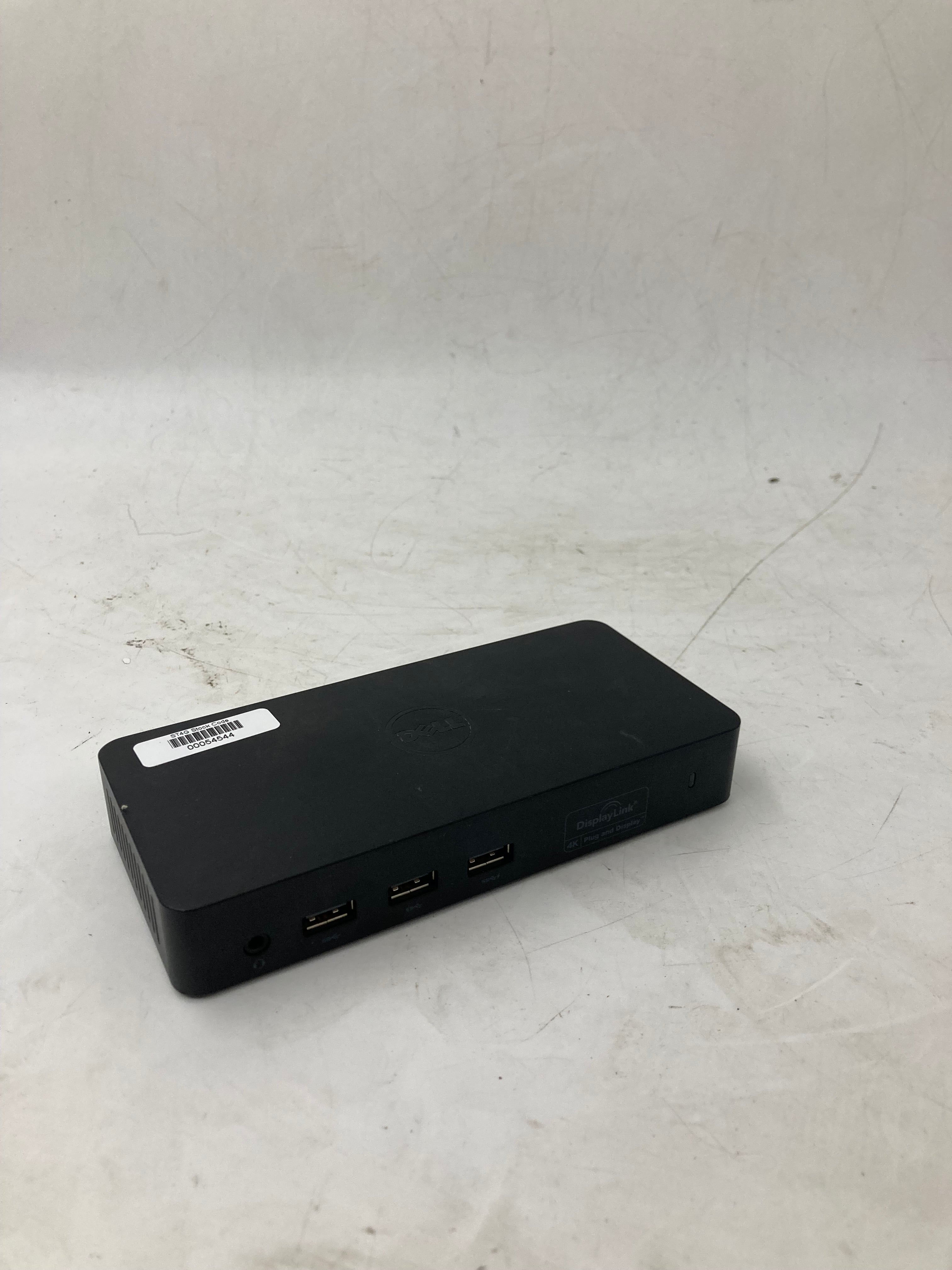 Dell D3100 Triple Display Docking Station Black 4K DisplayLink HDMI USB 3.0 RJ45