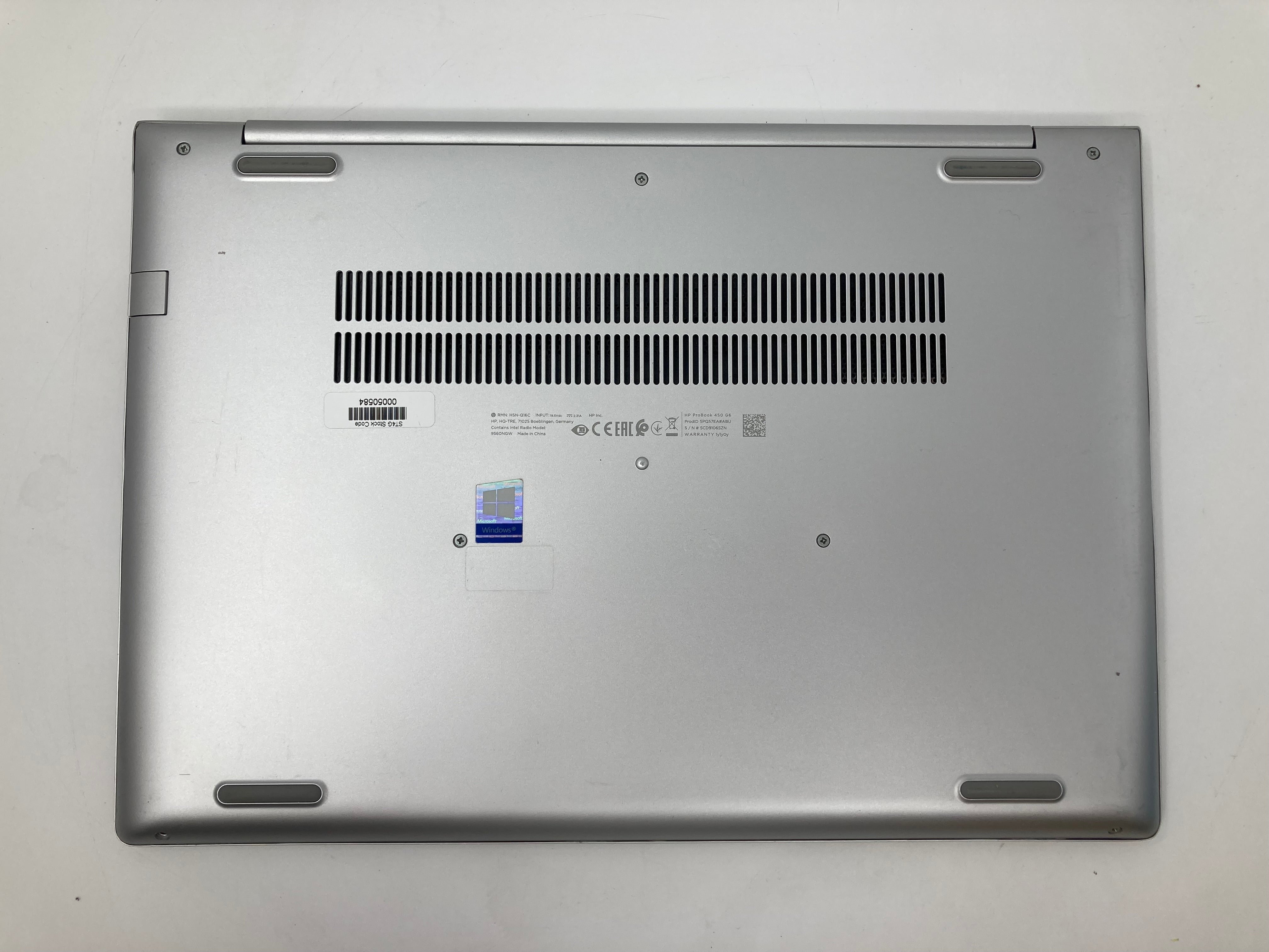 HP Laptop ProBook 450 G6 i5 8th Gen 16GB RAM 512GB SSD W11