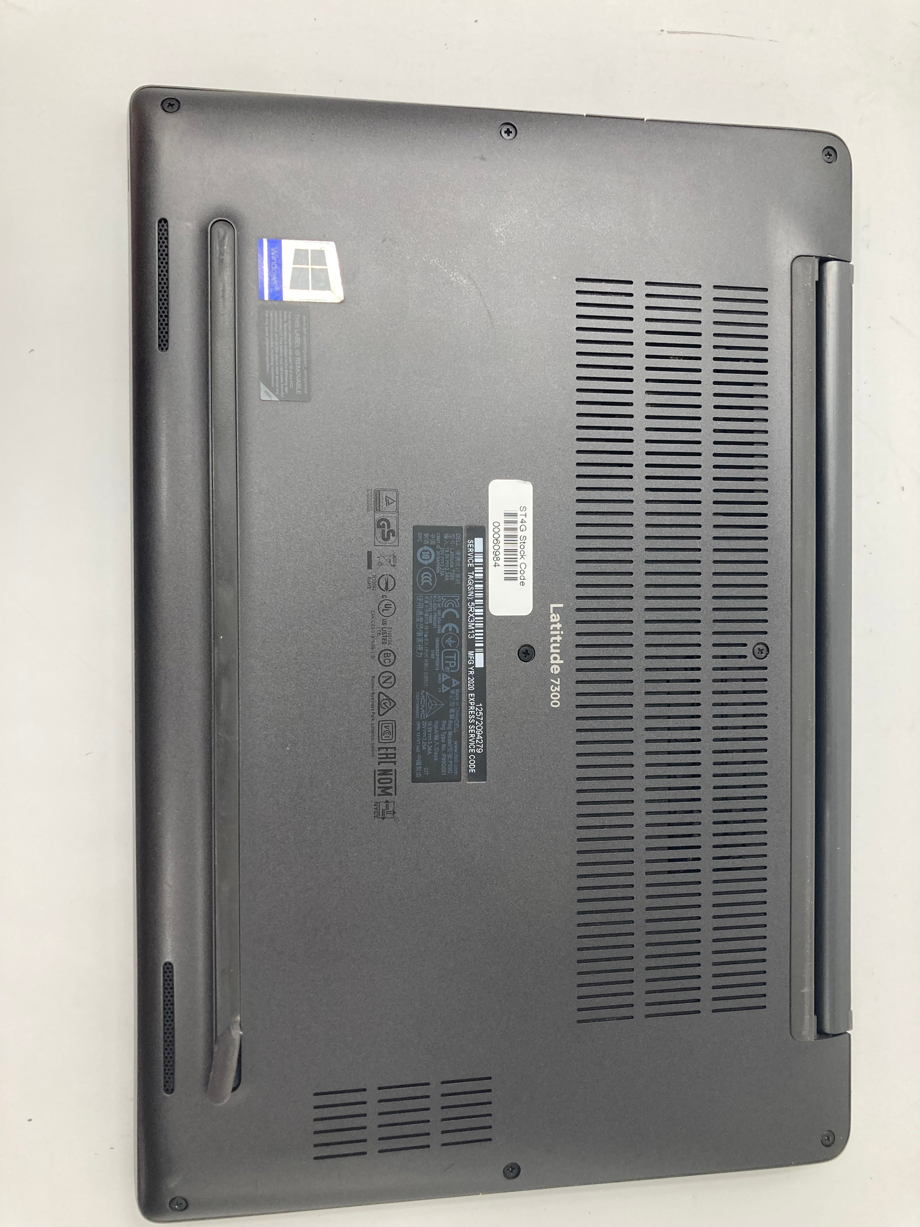 Dell Laptop Latitude 7300 13.3" Screen i7 8th Gen 8GB RAM No SSD No OS *Spares*