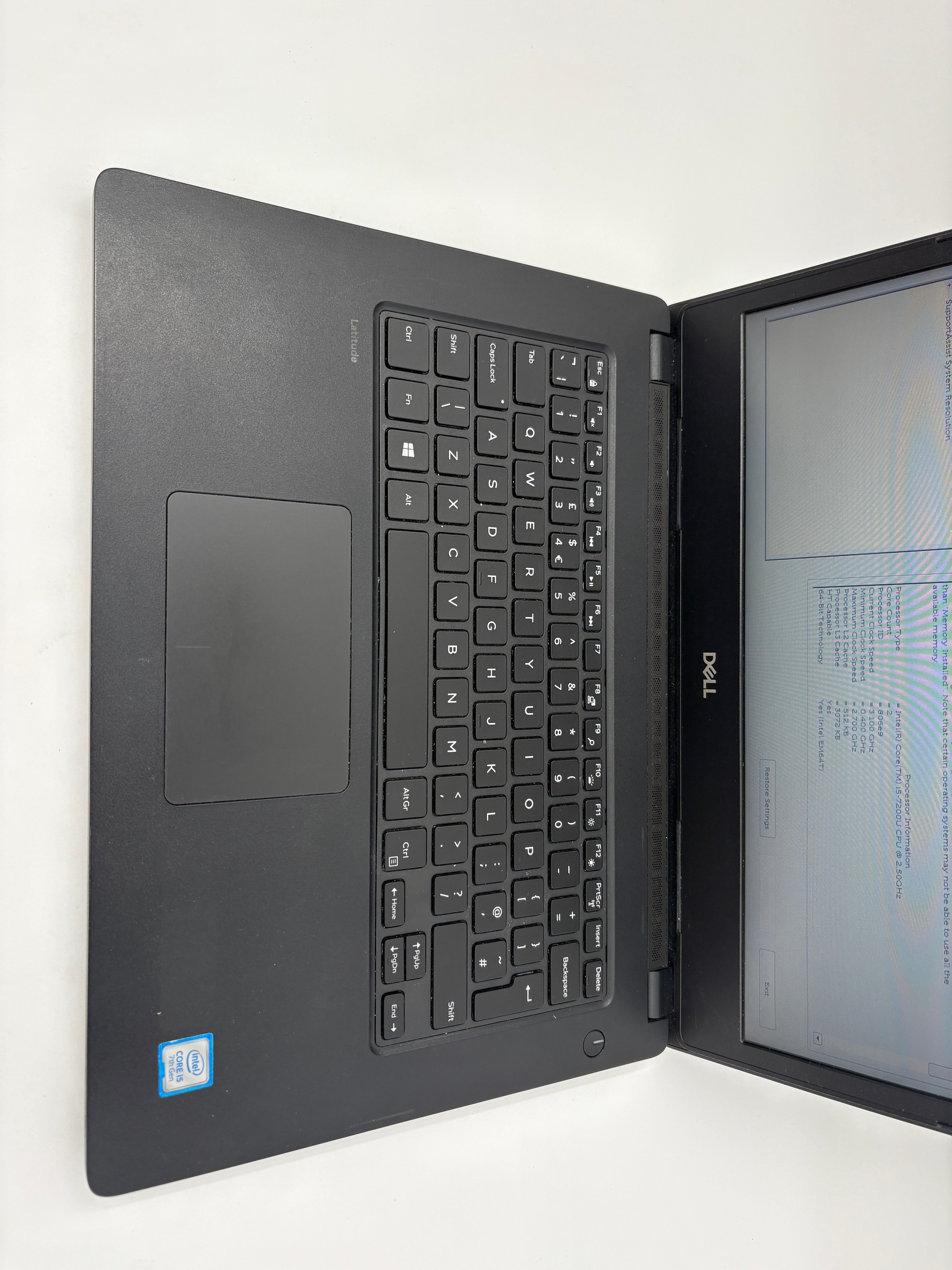 Dell Laptop Latitude 3480 i5 7th Gen 8GB RAM NO SSD NO OS