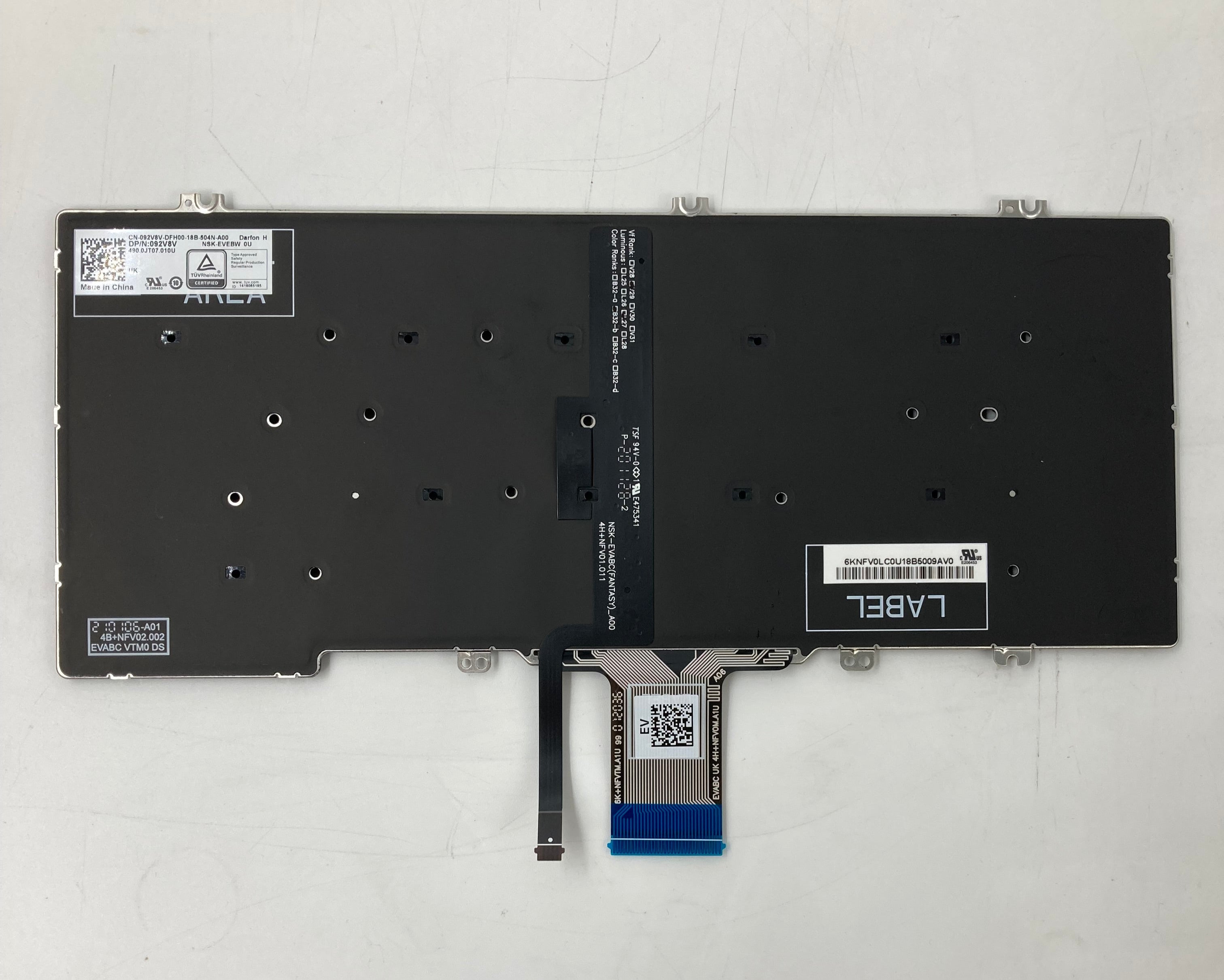 New Open Box Dell Backlit SinglePoint Keyboard (UK) Dell Latitude 5310 2 in 1