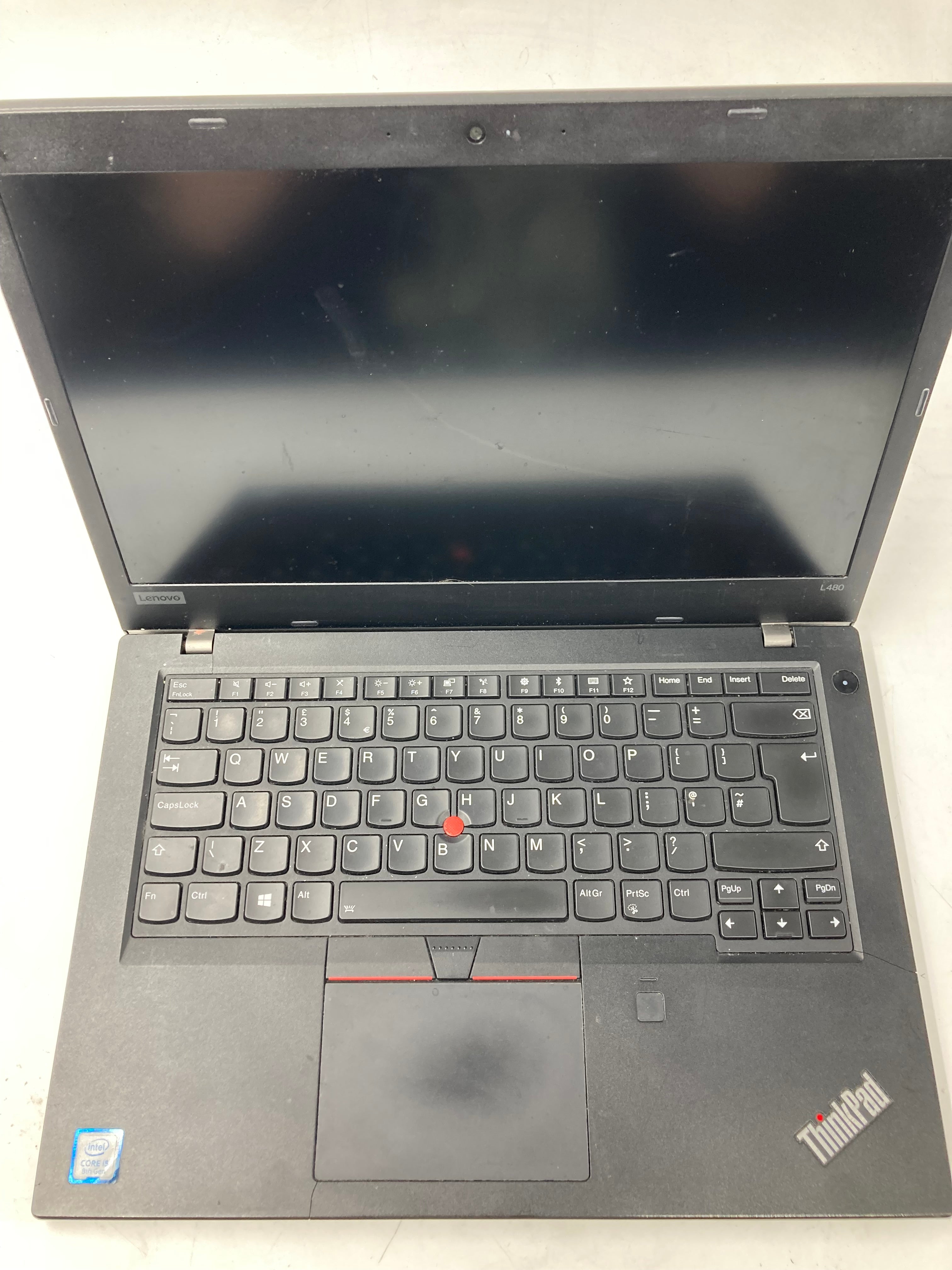 Lenovo Thinkpad L480 14" Screen i5 8th Gen 16GB RAM No SSD No OS *Spares*