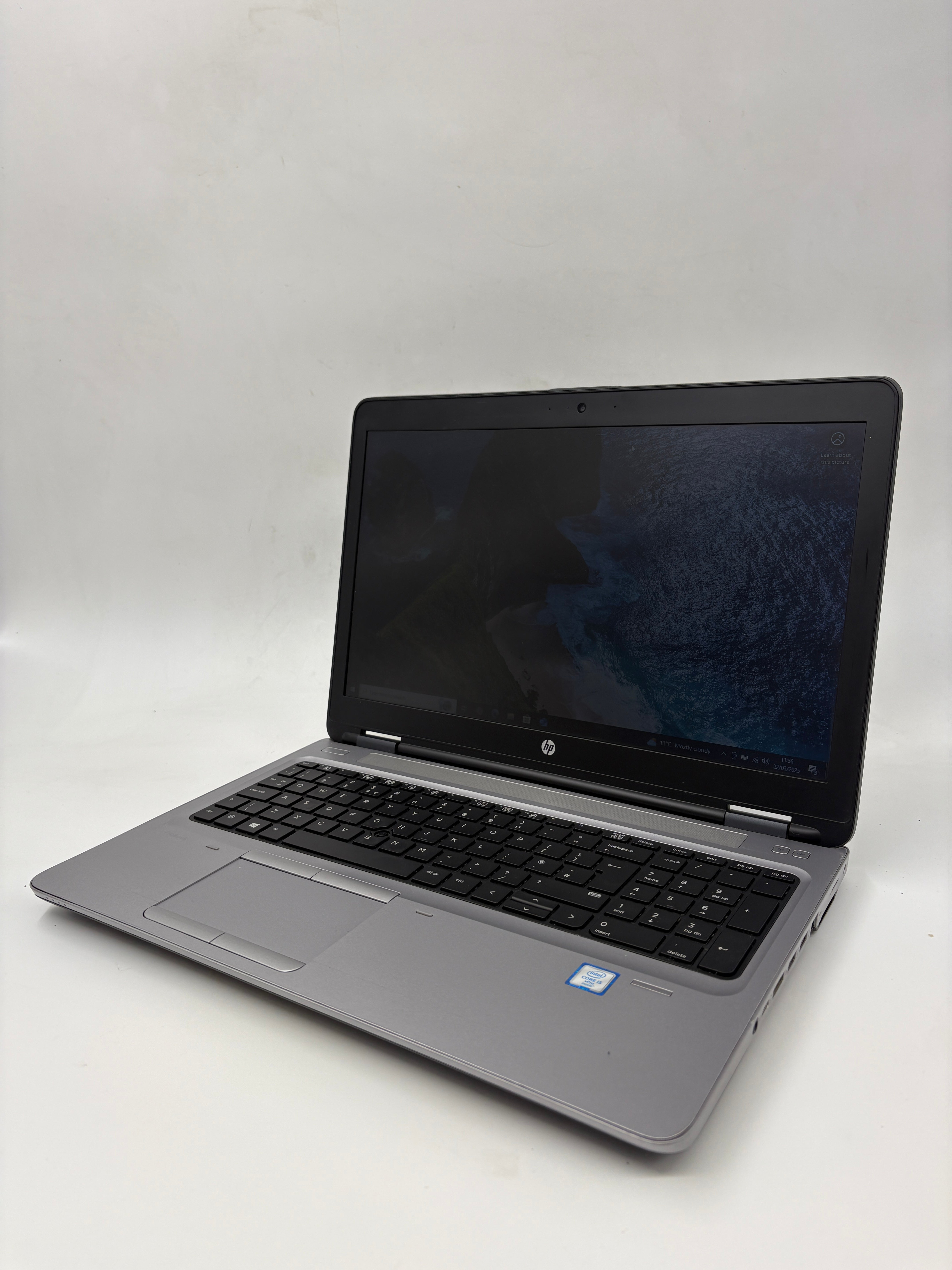 HP Laptop ProBook 650 G2 15.6" Screen i5 6th Gen 4GB RAM 128GB SSD W10 Pro