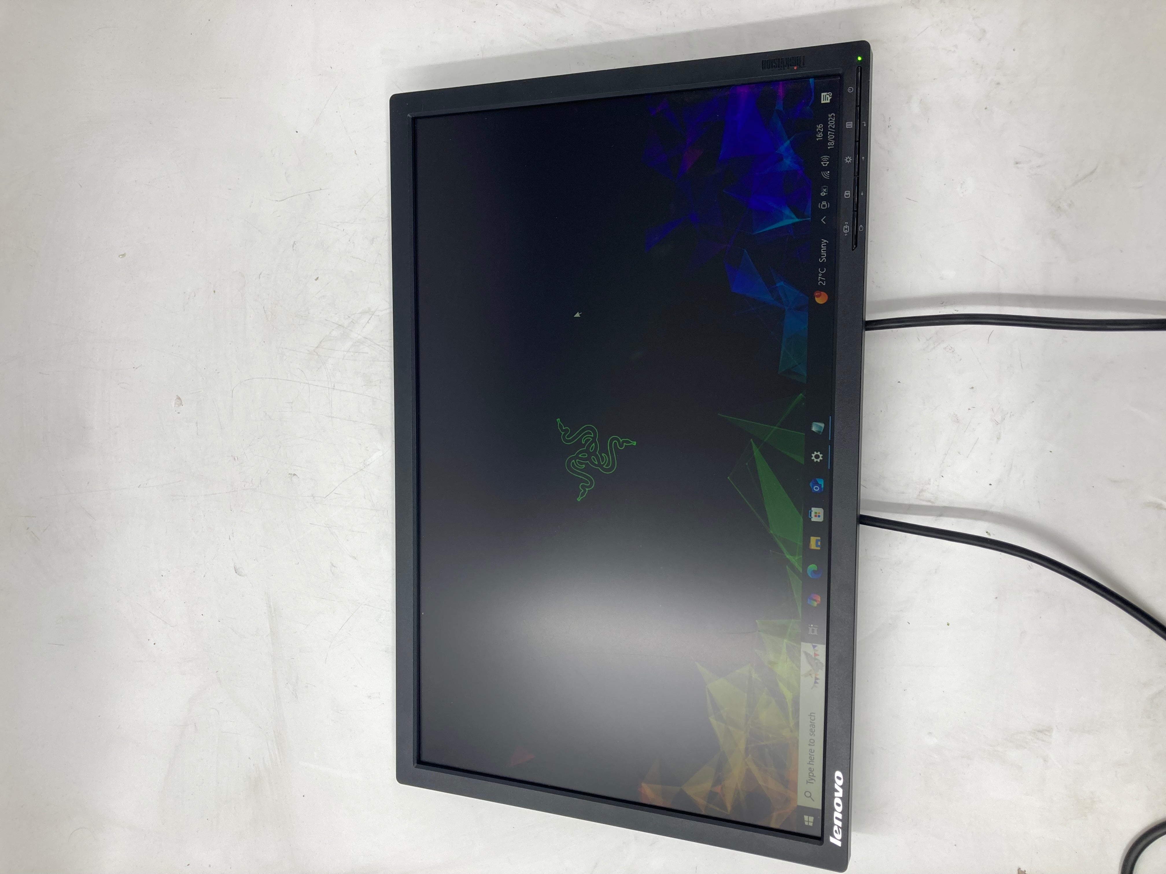 Dell Samsung Lenovo HP Monitor 19" 22" 23" 27" DisplayPort HDMI VGA DVI Lot of 4