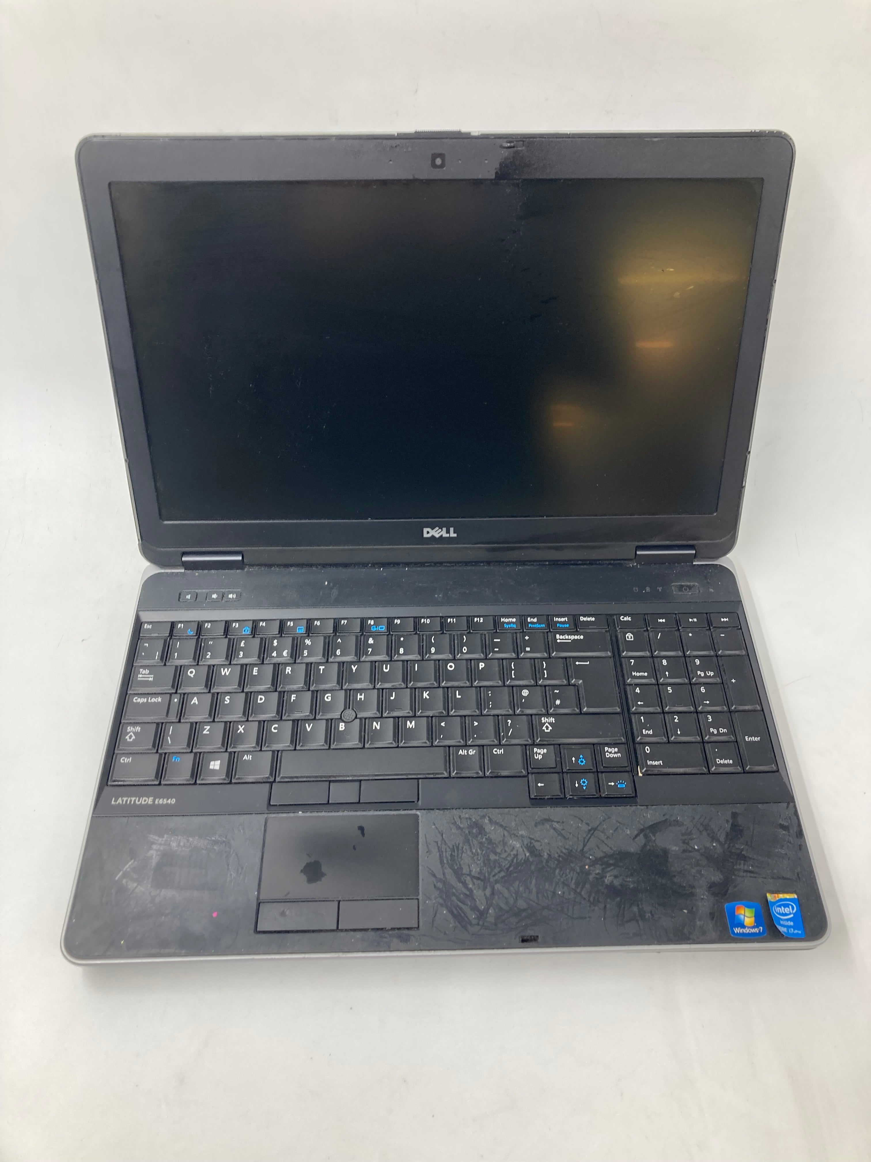 Dell Laptop Latitude E6540 15.6" i7-4800 No RAM No HDD No OS *Spares*