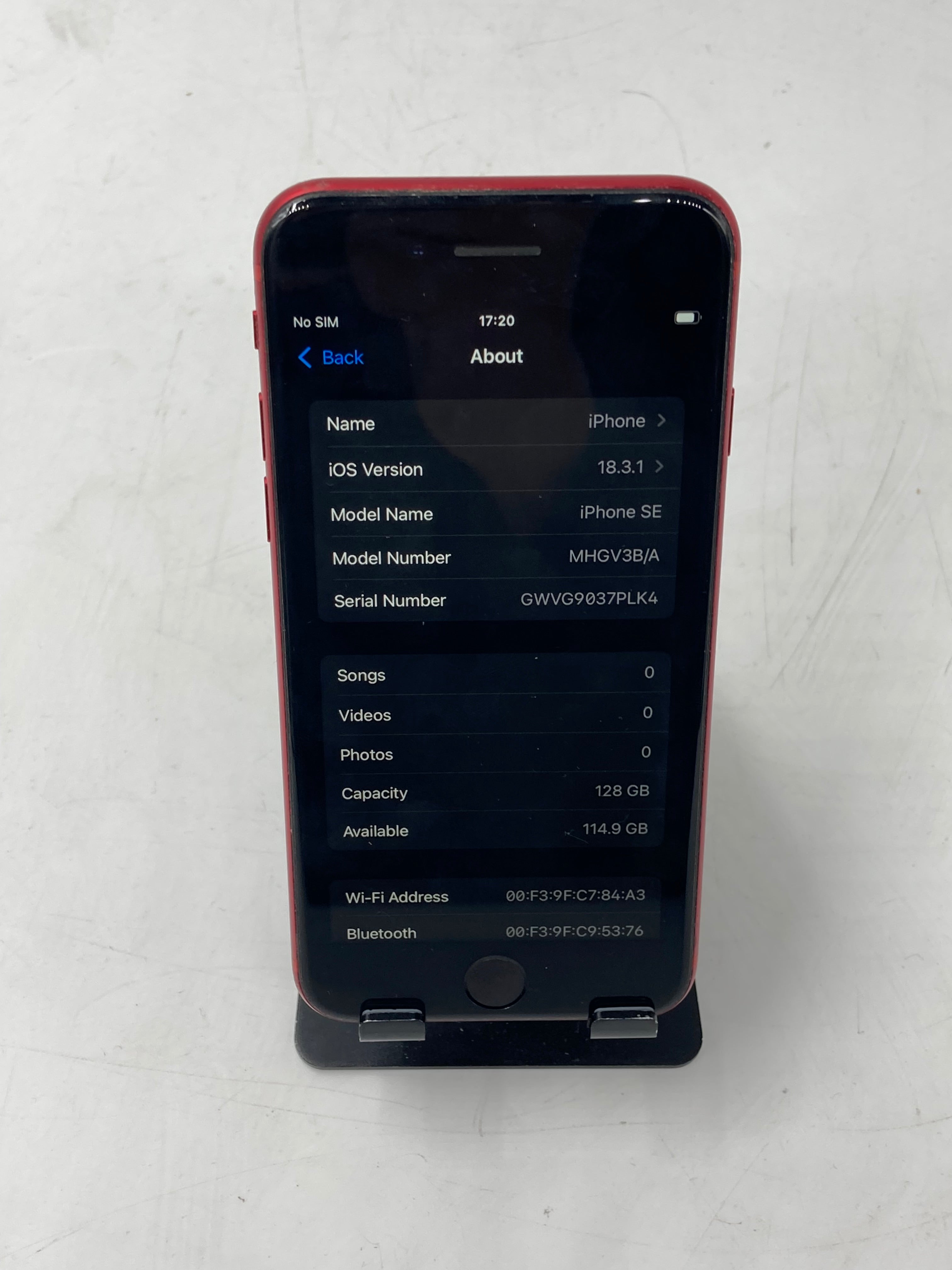 Apple iPhone SE (2020) 4.7" (PRODUCT)RED 128GB Storage - Unlocked