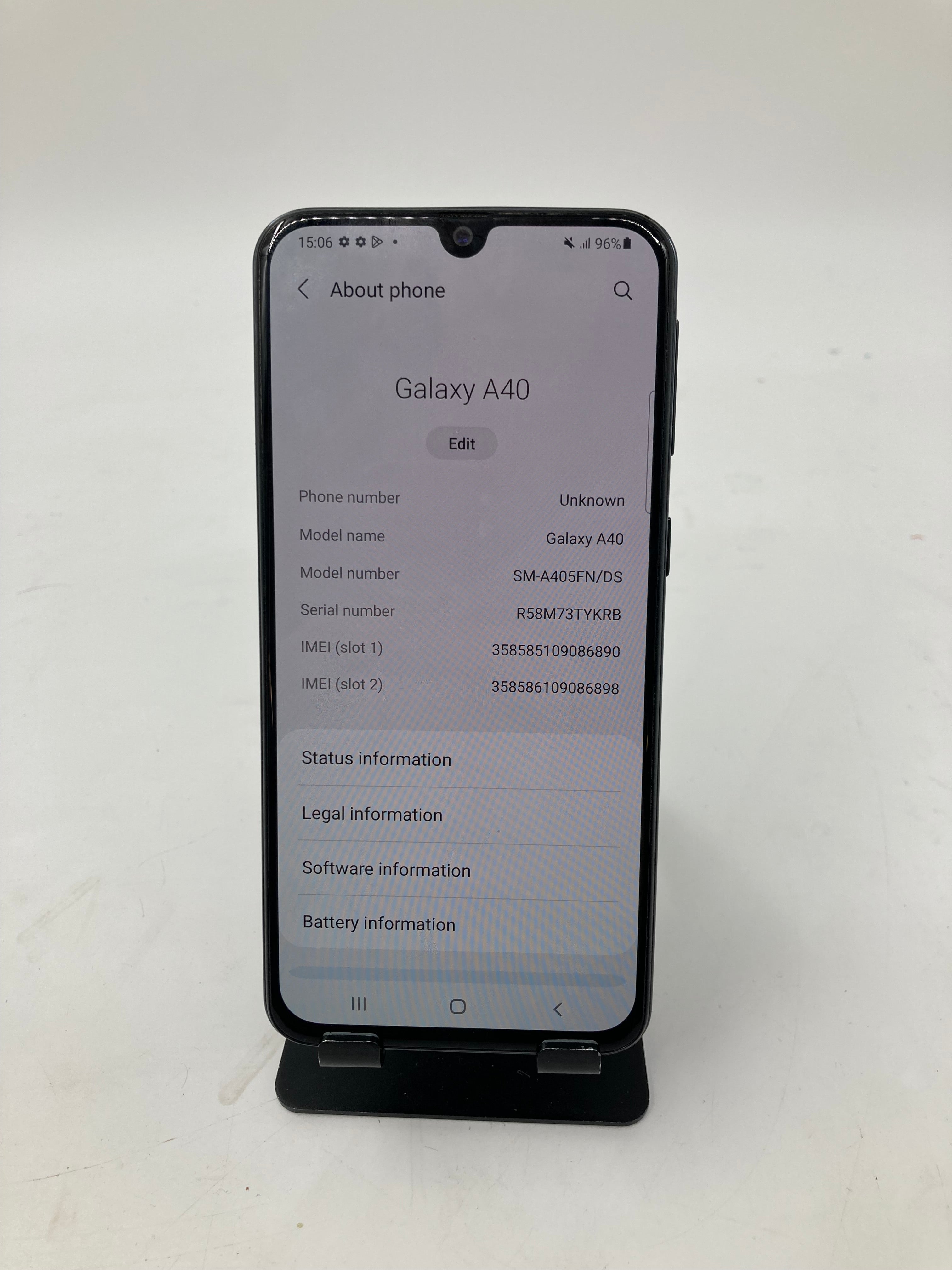 Samsung Galaxy A10 64GB Navy - Unlocked